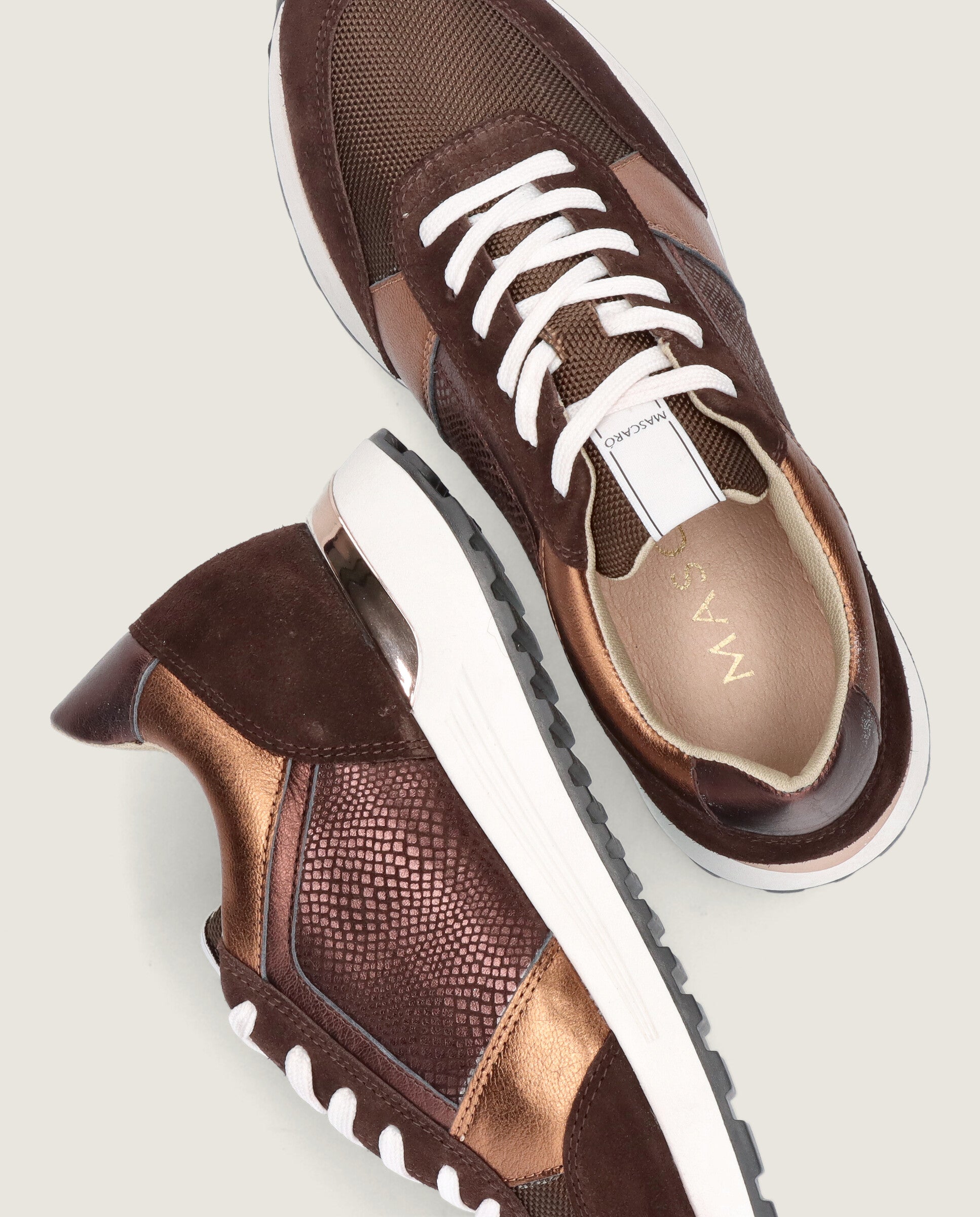 Deportivos Sheryl Marrones Ante