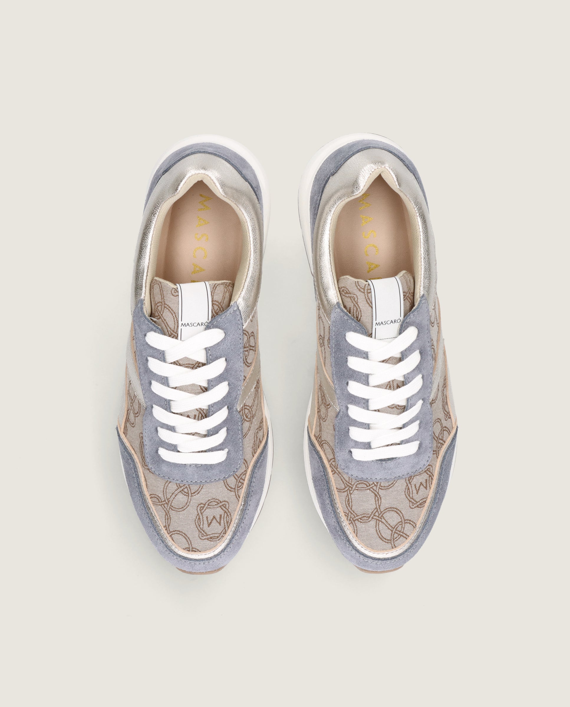 Deportivos Gea Beiges Tejidos