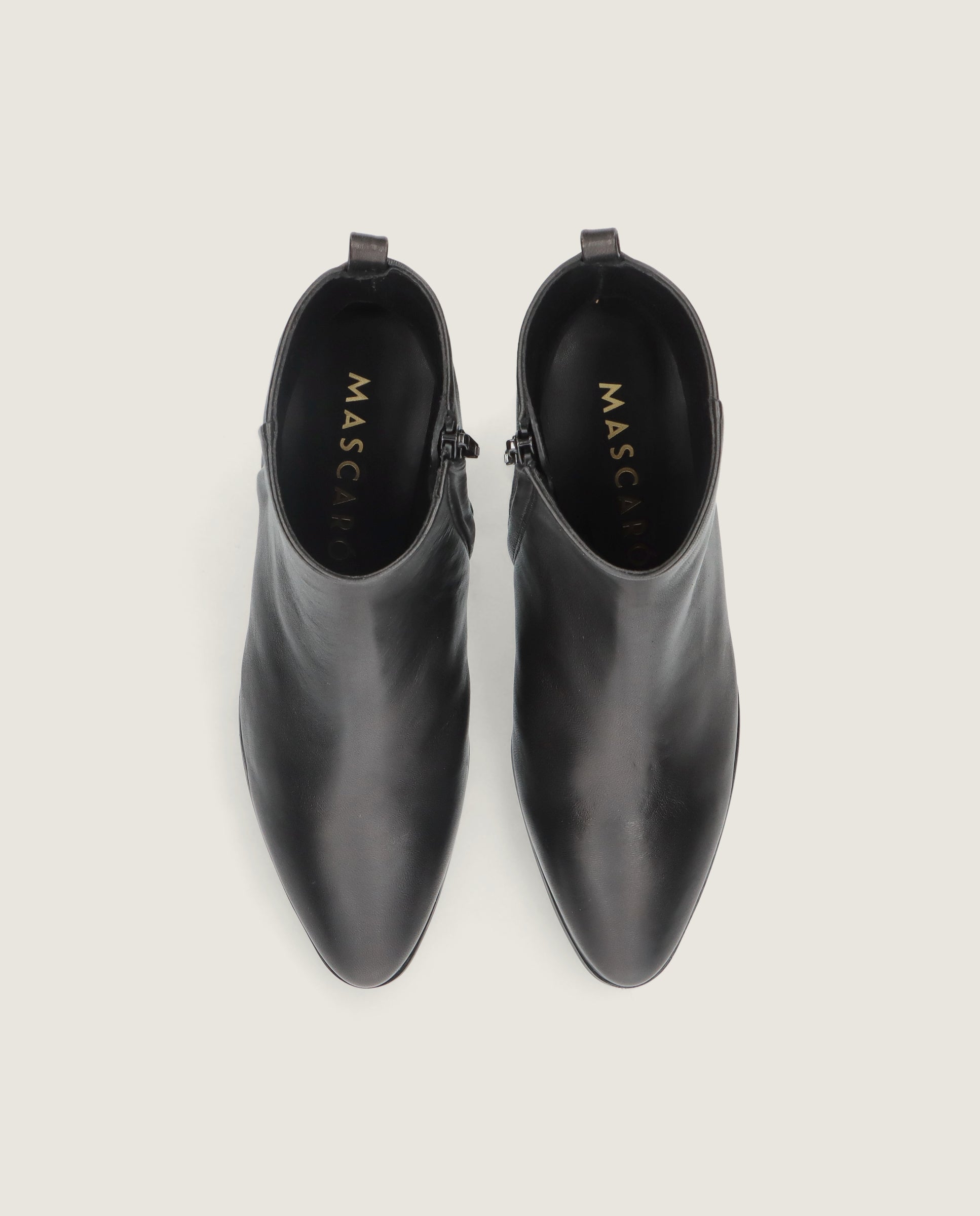 Vista alternativa de Botines Sharon Negros Piel por Mascaro