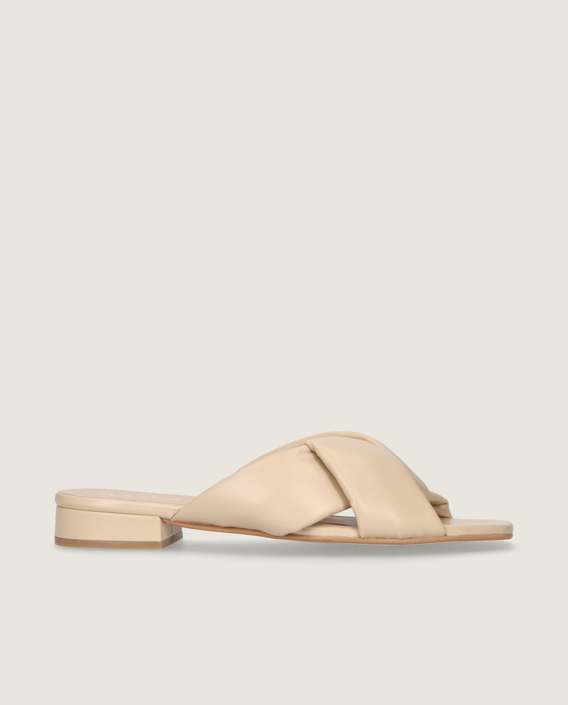 Sandalias Eva Marrones Piel