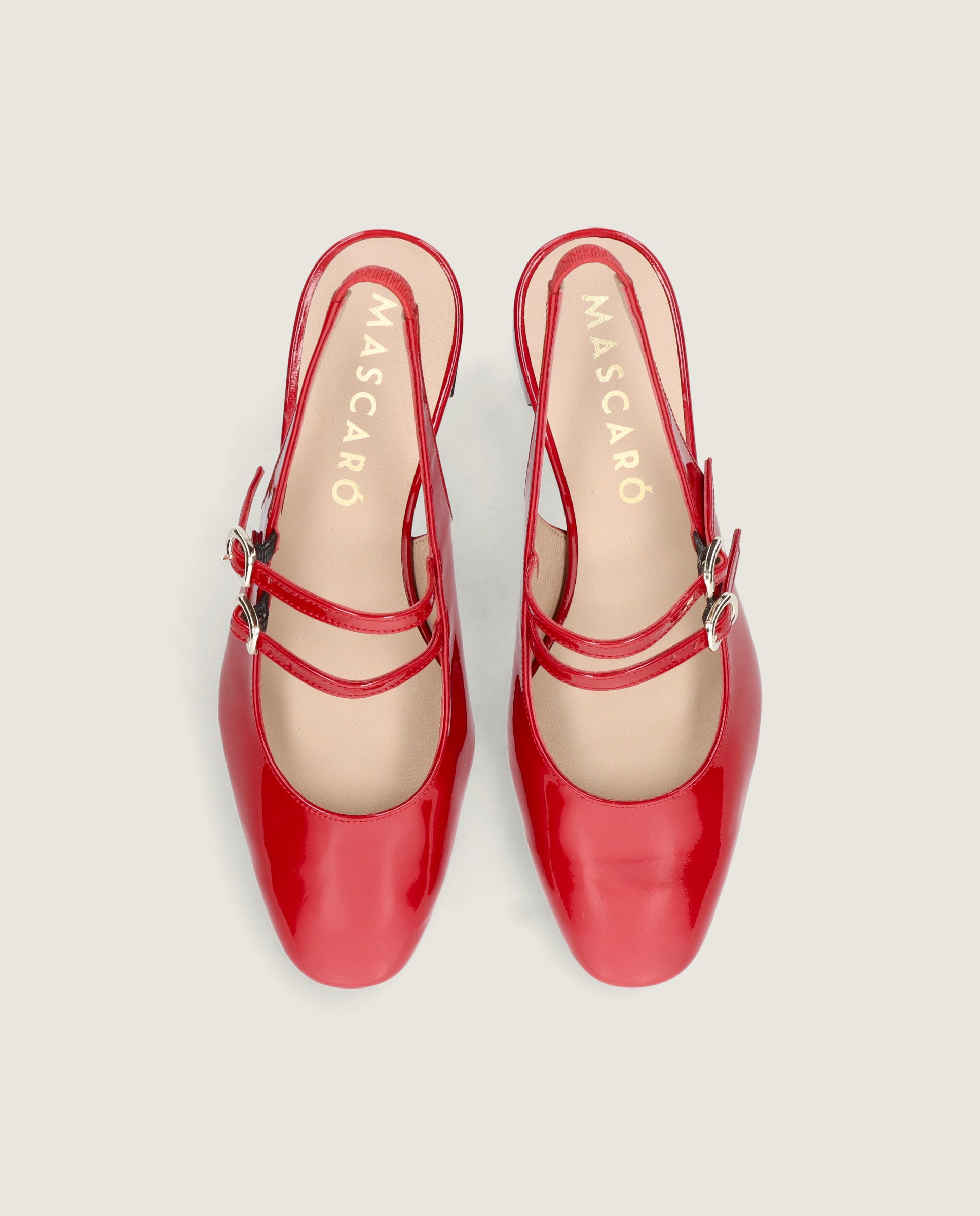 Salon Khaterine Rojos Charol