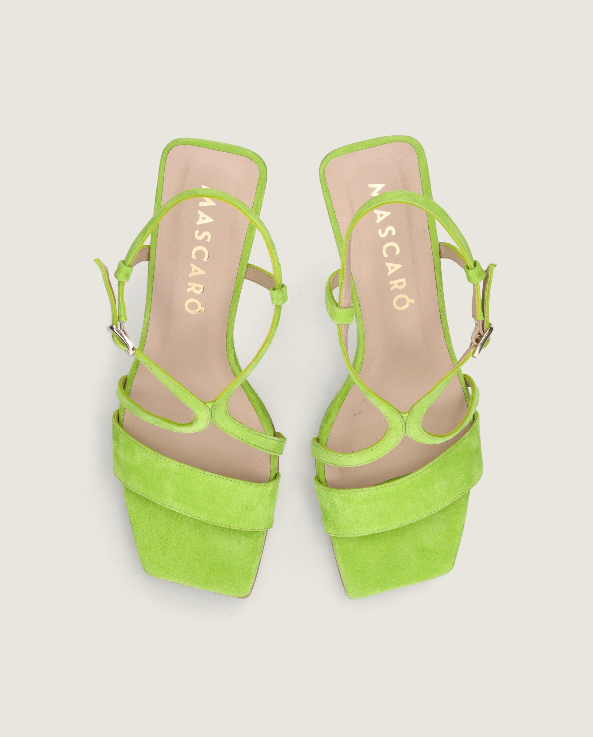 Sandalias Stella Verdes Ante