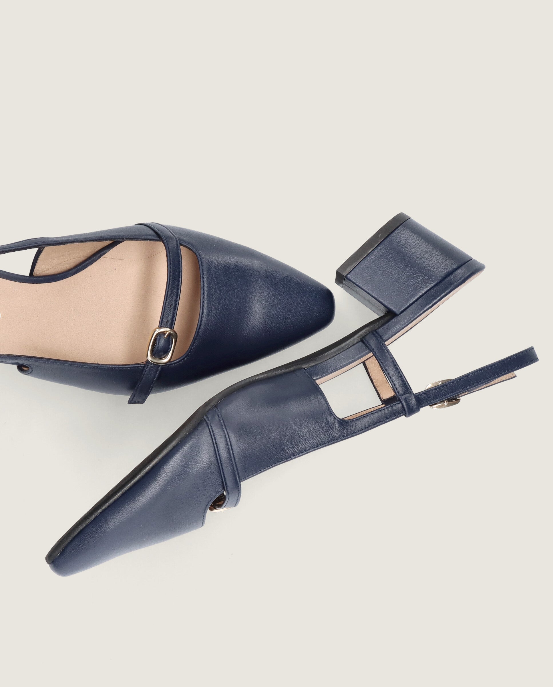 Salon Greta Azules Piel