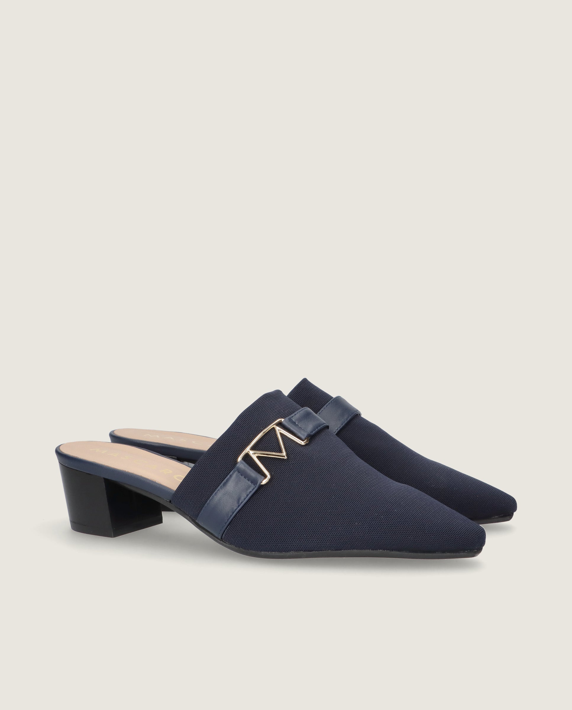 Mulas Greta Blue Woven