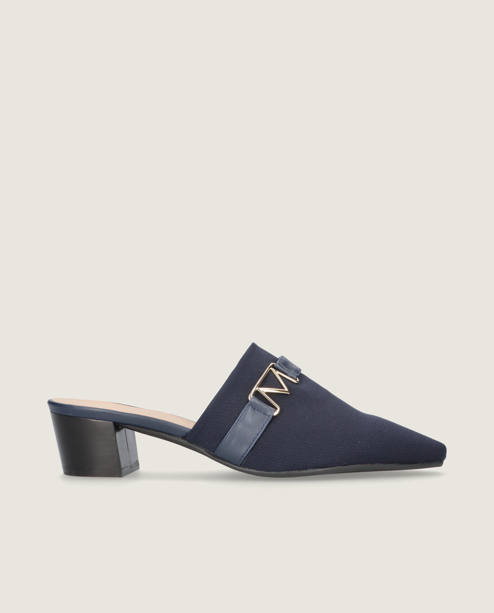 Mules Greta Azules Tejidos