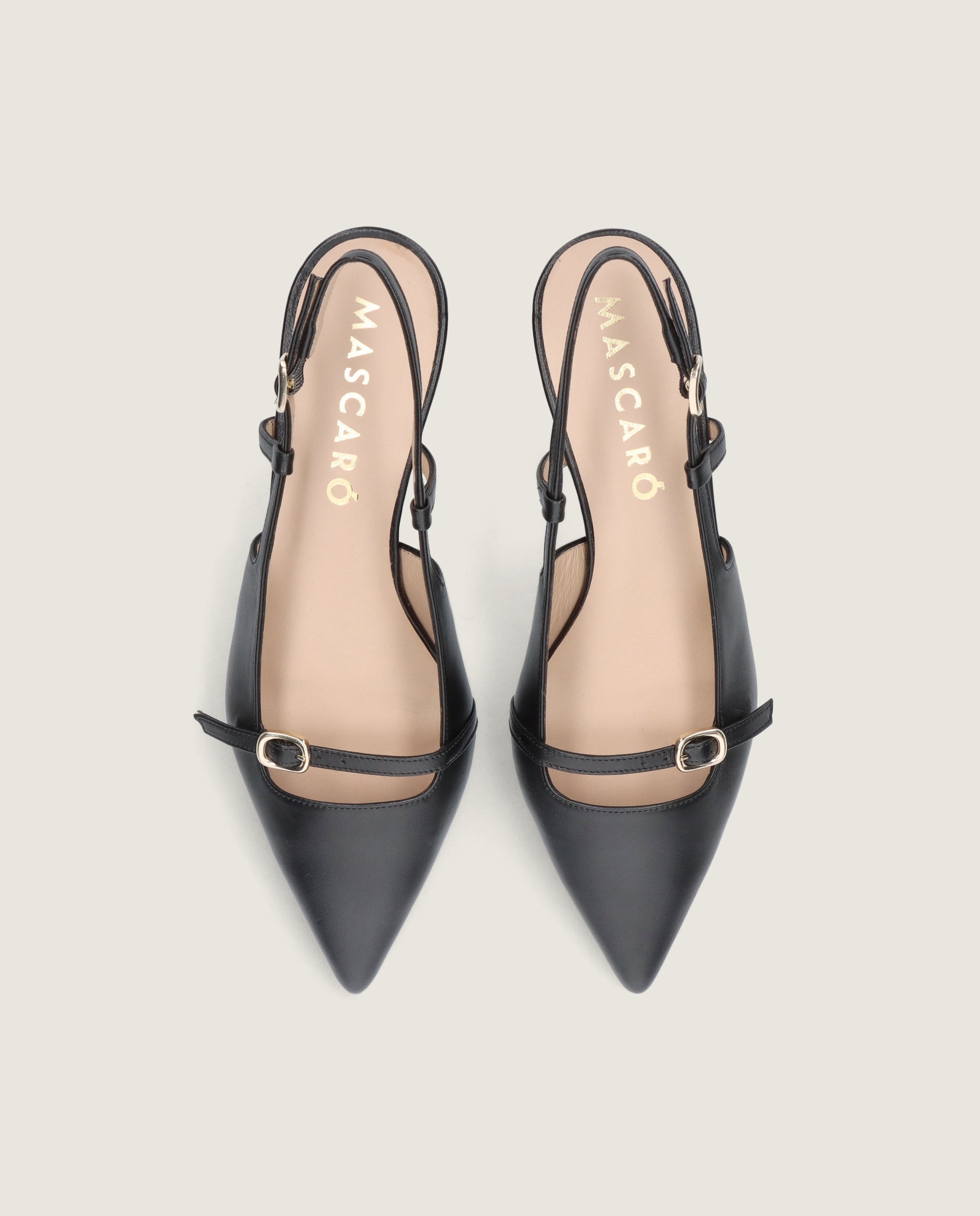 Vue alternative de Harriet Salon Schwarzes Leder par Mascaro