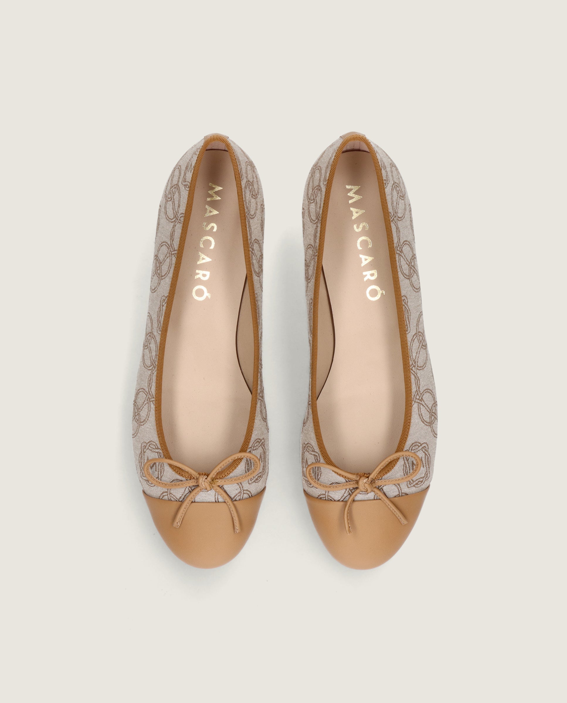 Bailarinas Audrey Beiges Tejidos
