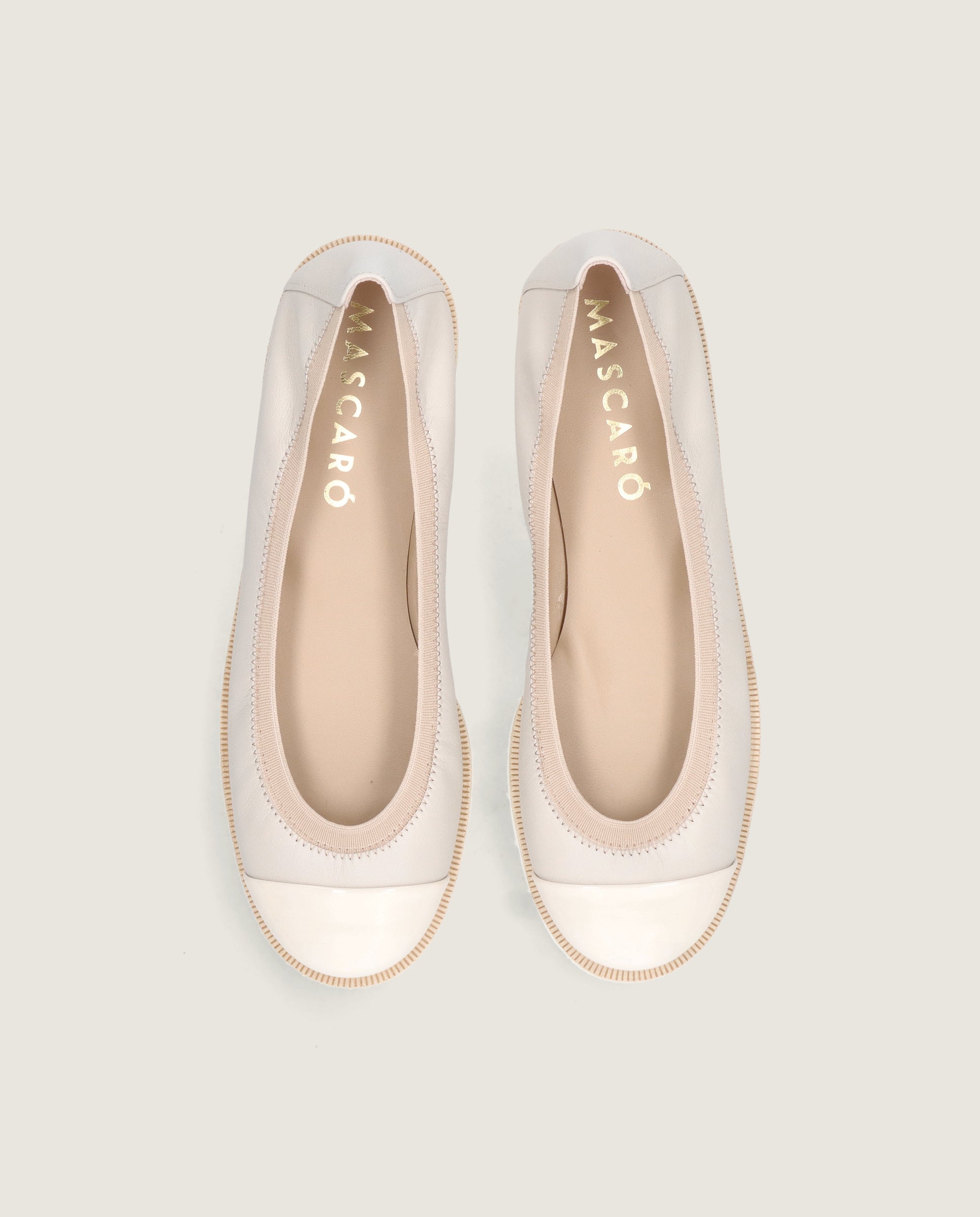 Bailarinas Rosario Blancos Piel