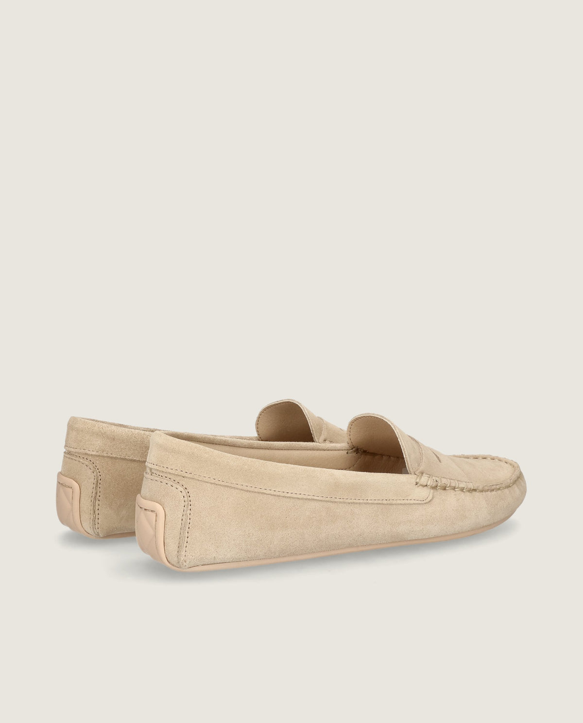 Mocasines Josephine Beiges Pieles estampadas