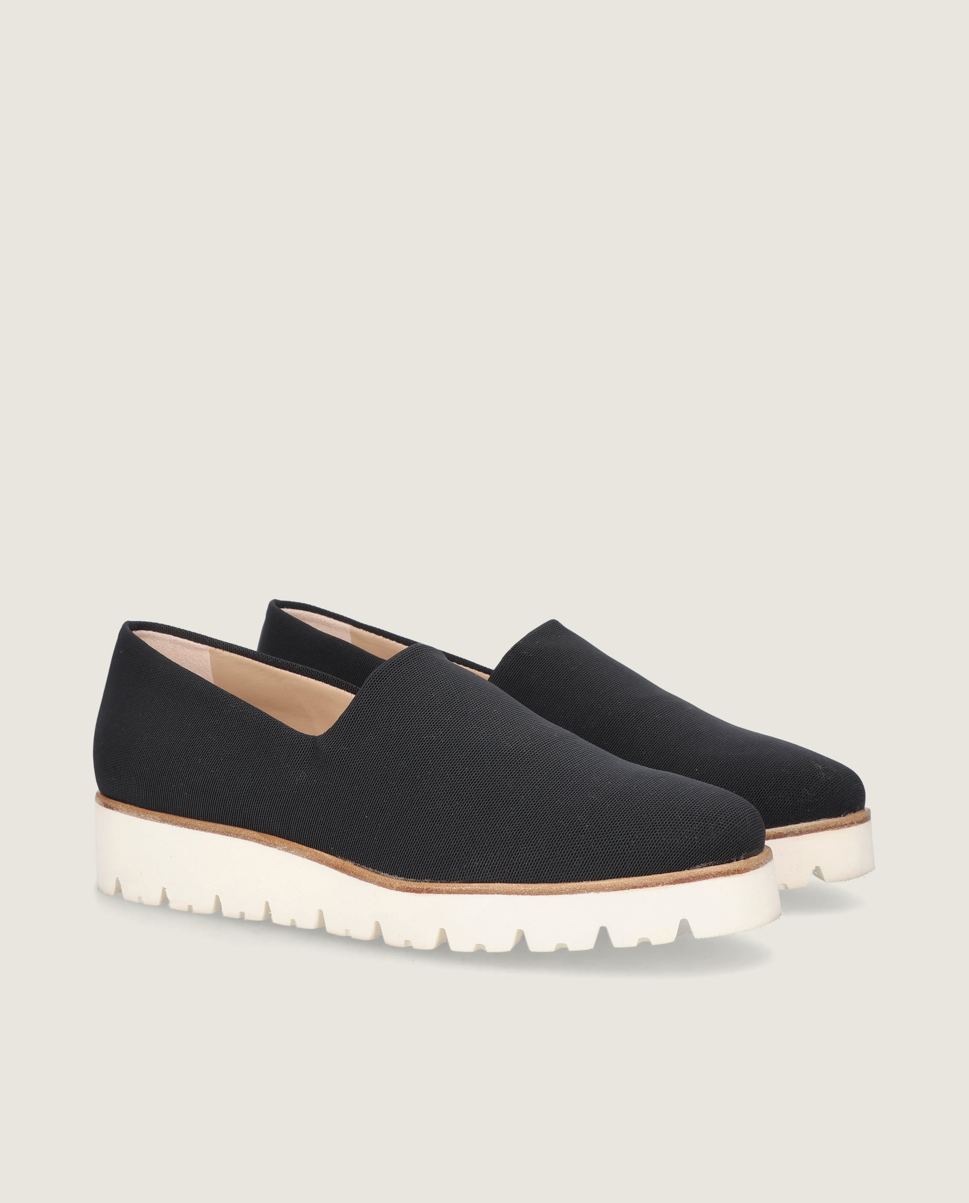 Loafers Charlize Negros Tejidos