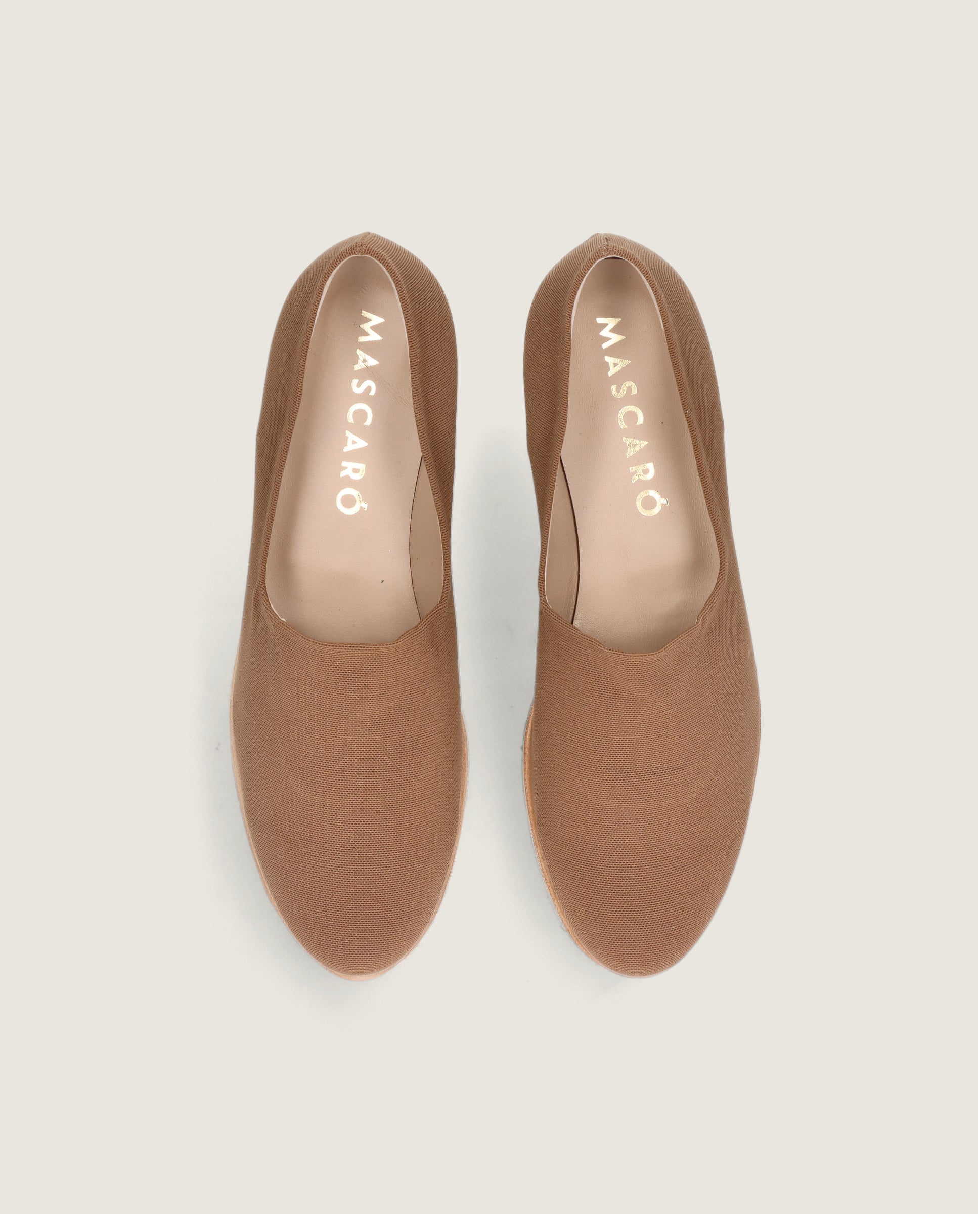 Vue alternative de Mocassins tissés Charlize Brown par Mascaro