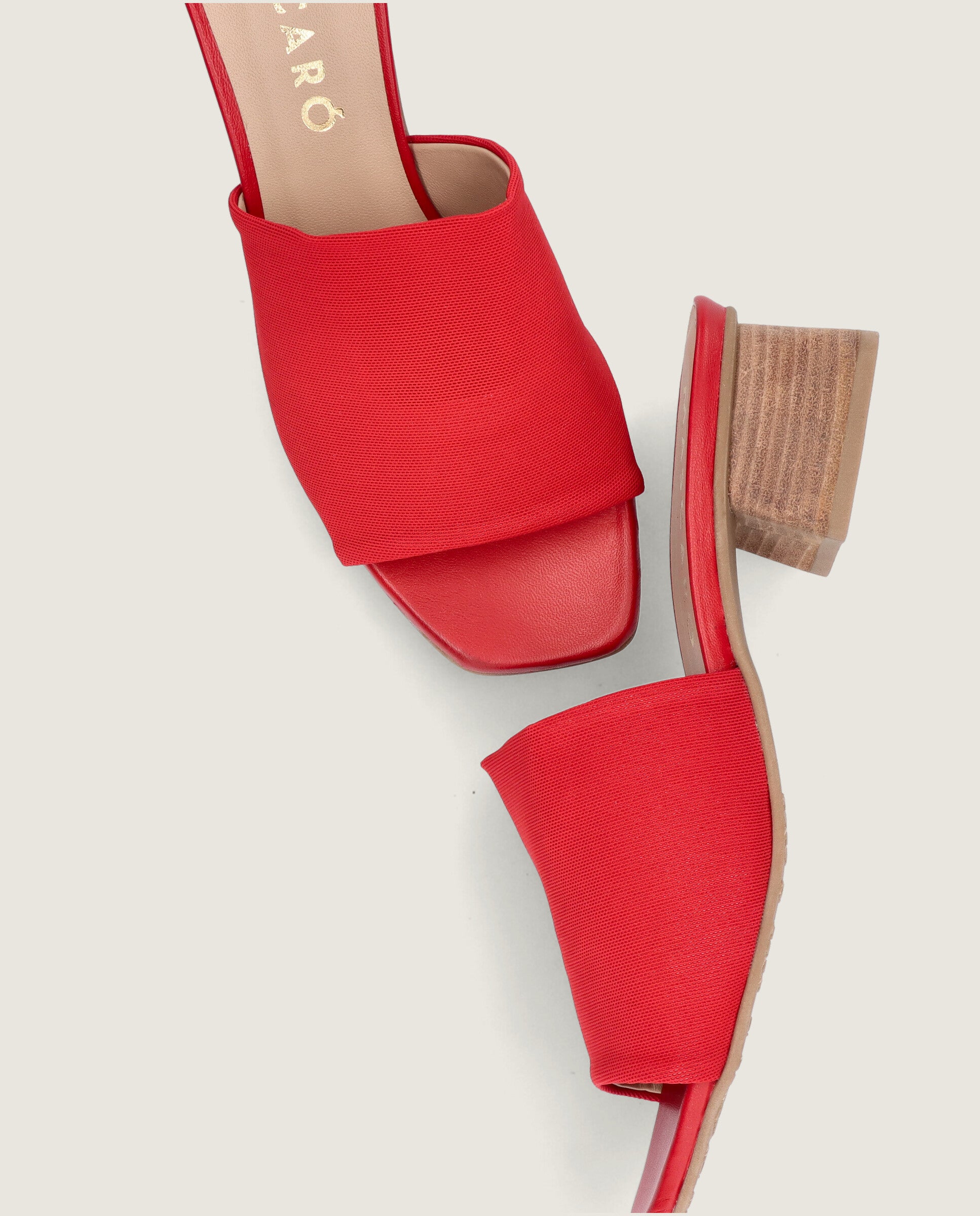 Sandalias Cannes Rojos Tejidos