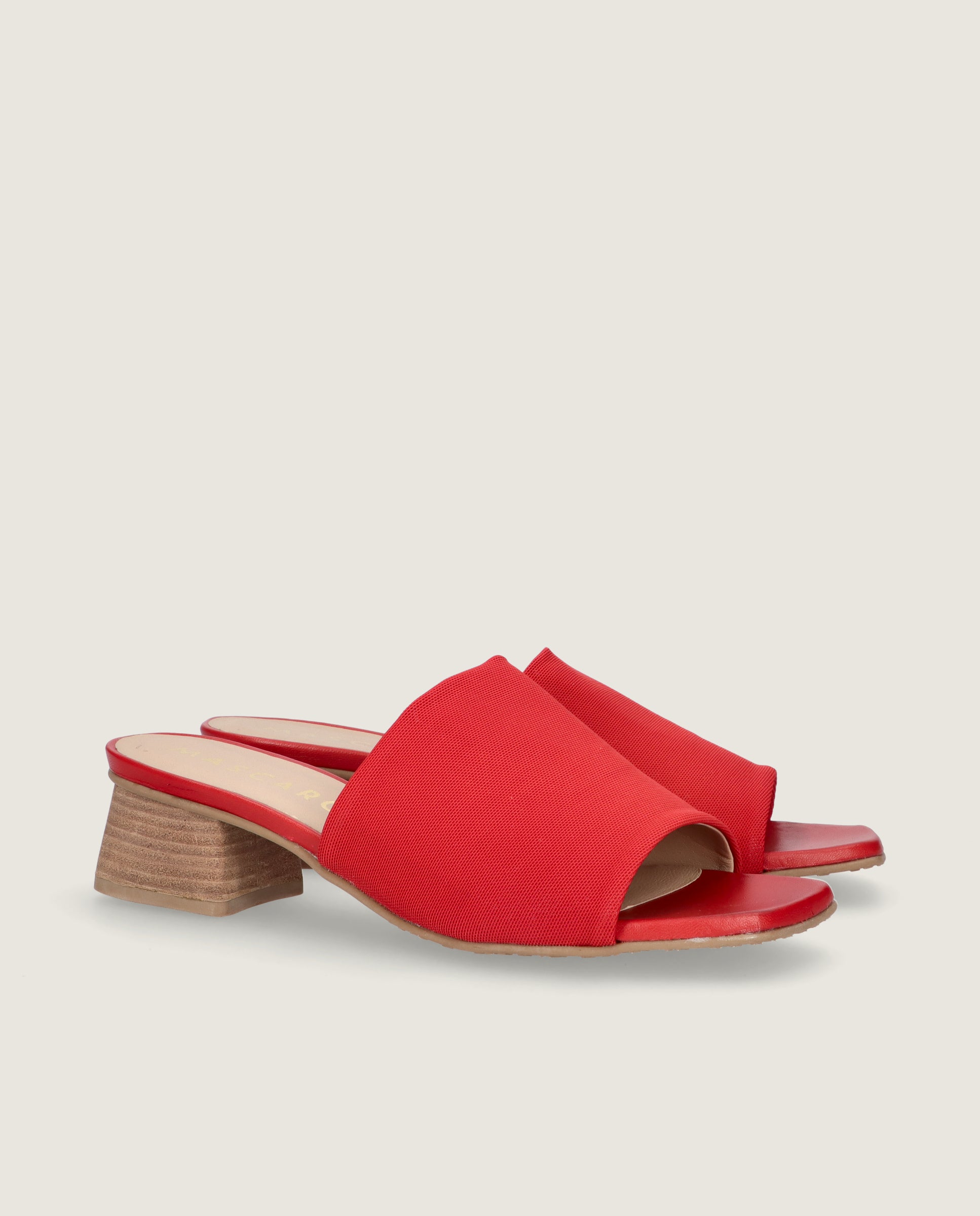 Imagen de Sandalias Cannes Rojos Tejidos por Mascaro