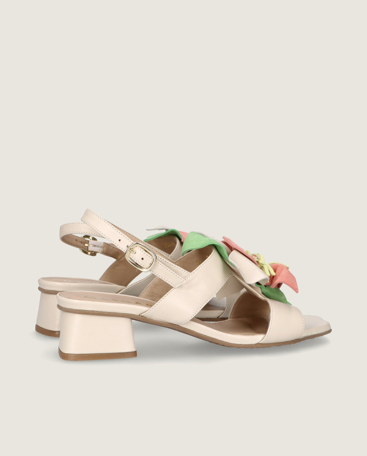 Sandalias Cannes Blancos Piel