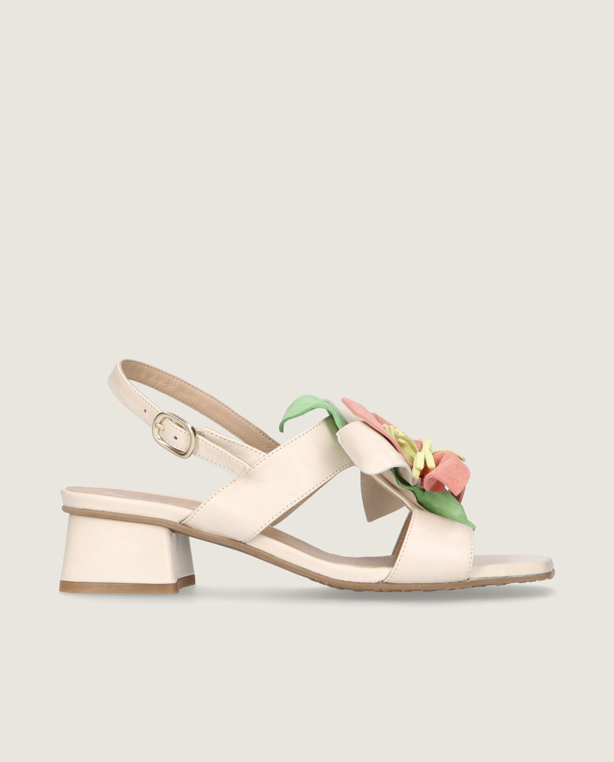 Sandalias Cannes Blancos Piel