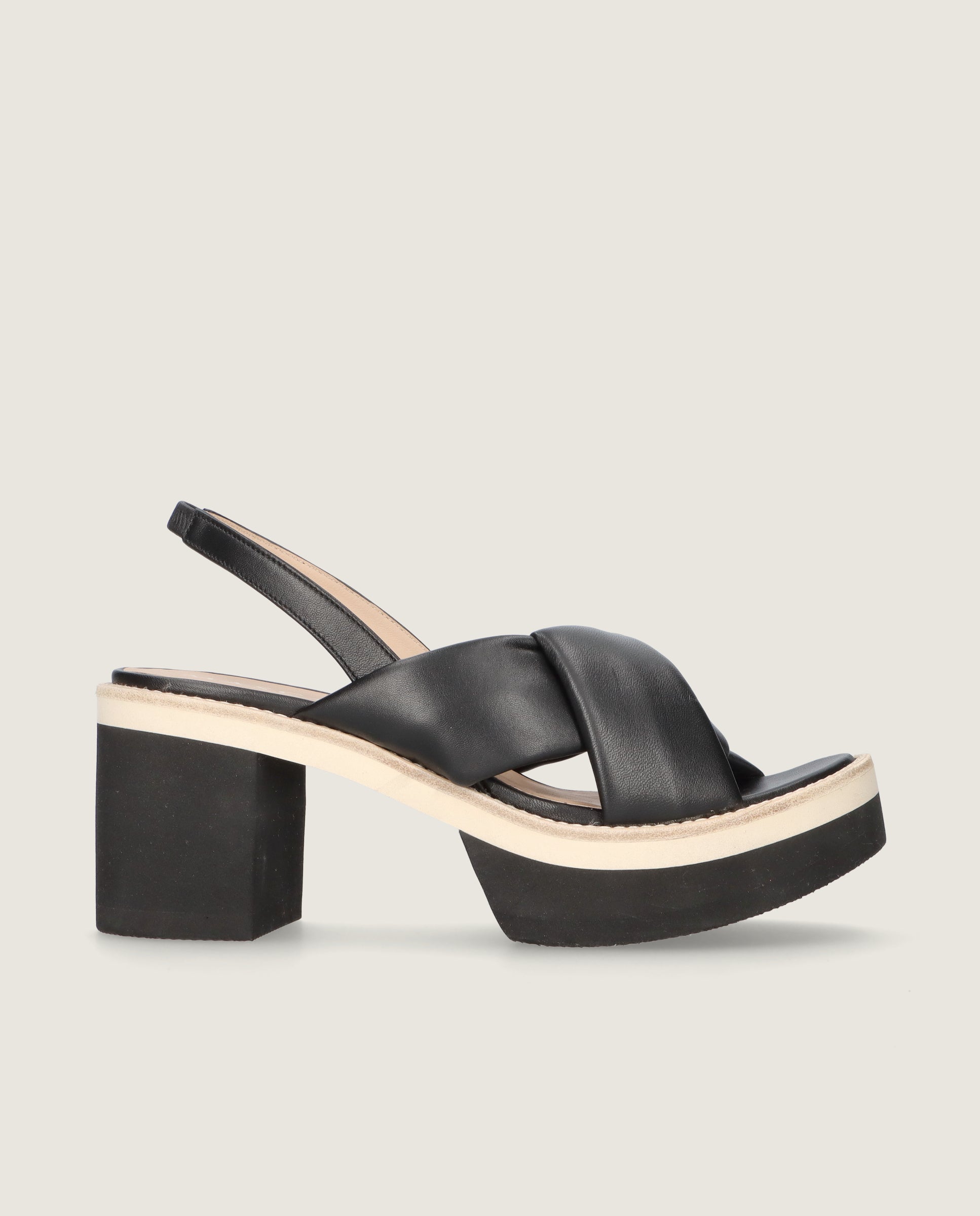 Sandalias Corfu Negros Piel