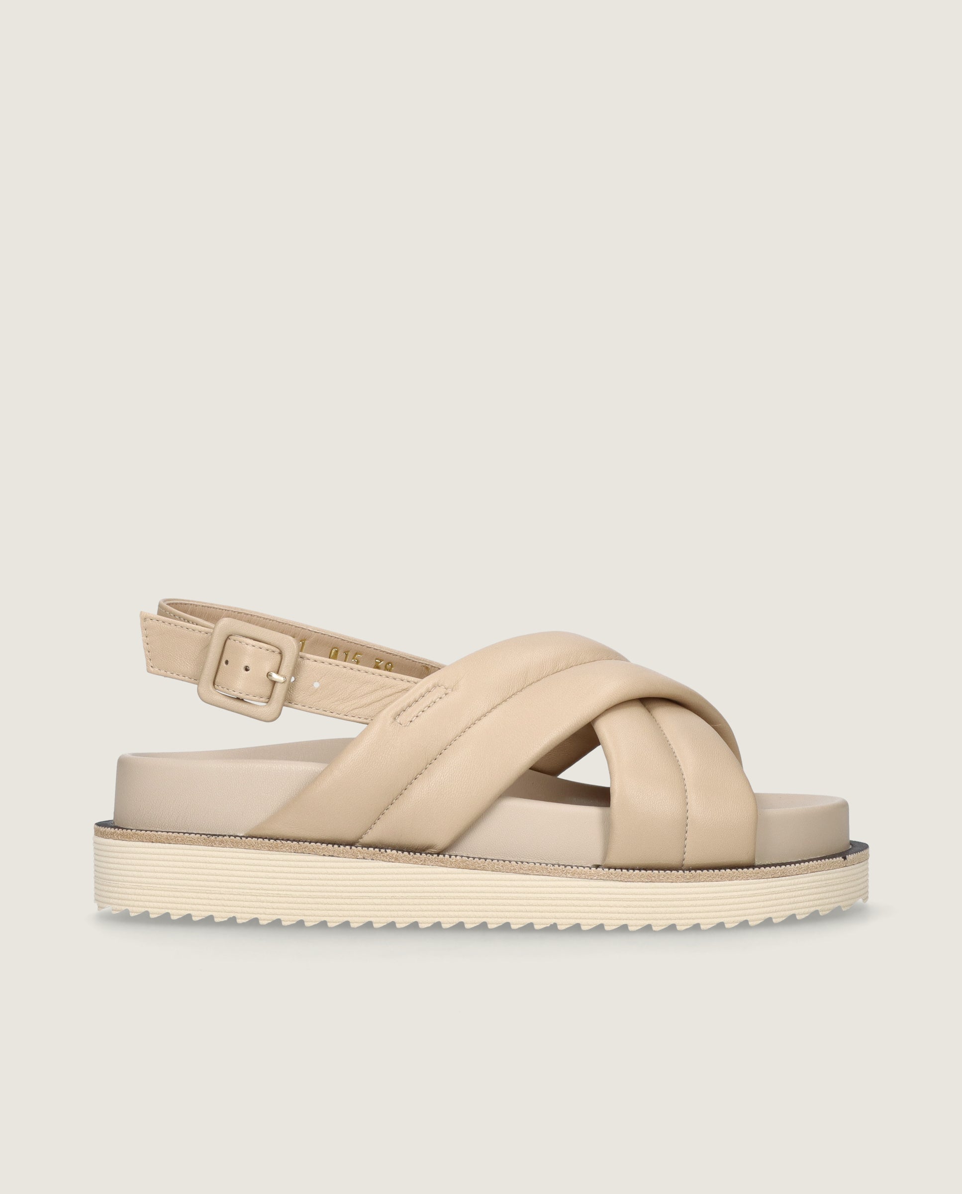 Sandalias Ivy Beiges Piel
