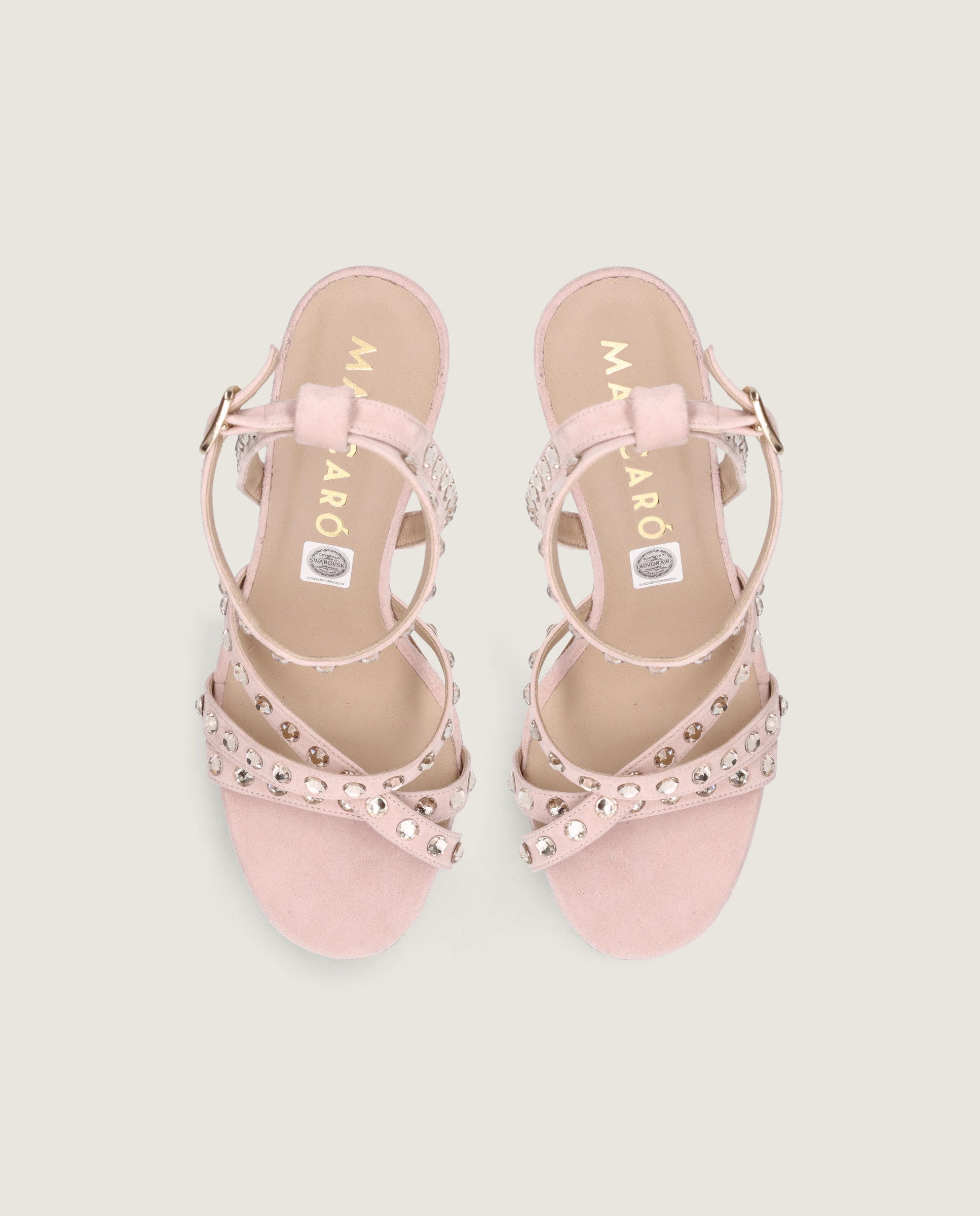 Sandalias Ruth Rosas Ante