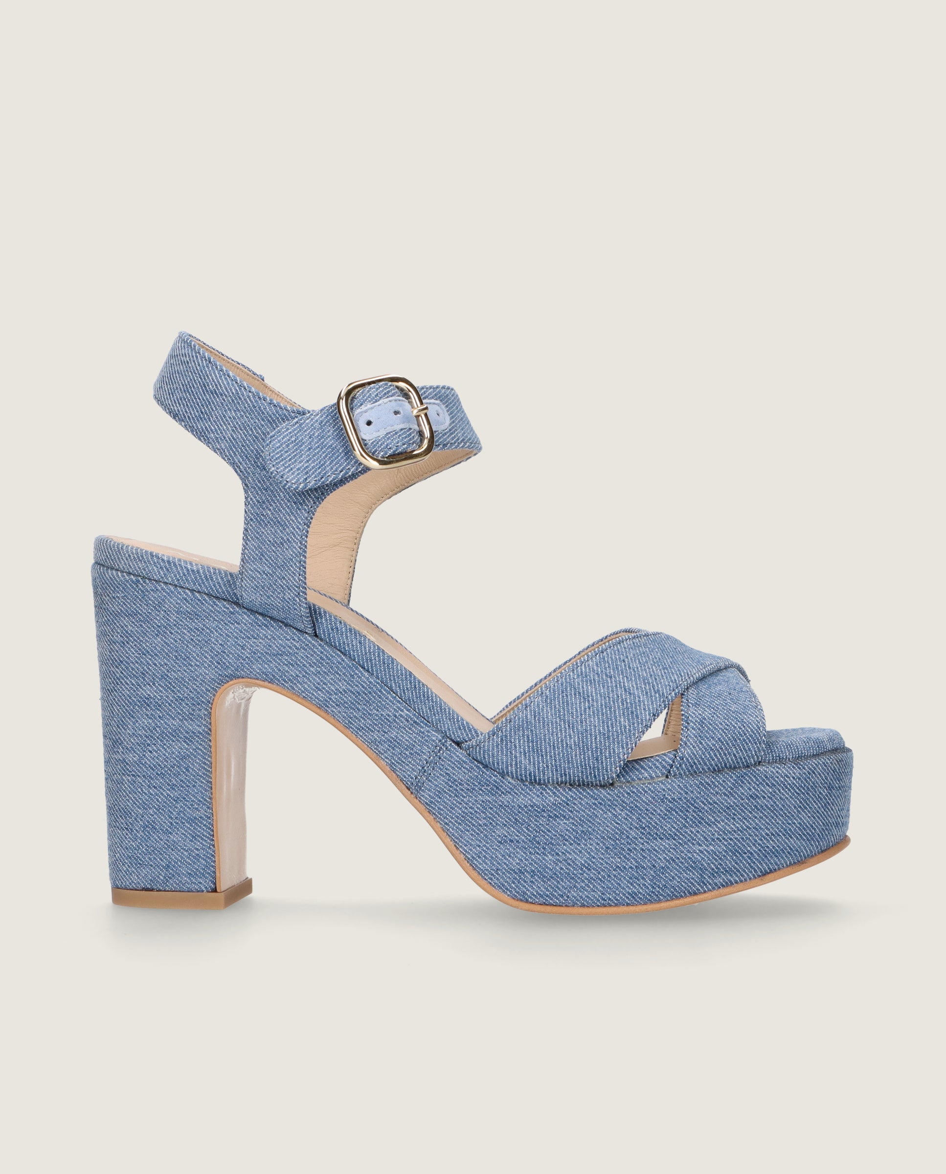 Sandalias Ruth Azules Tejidos