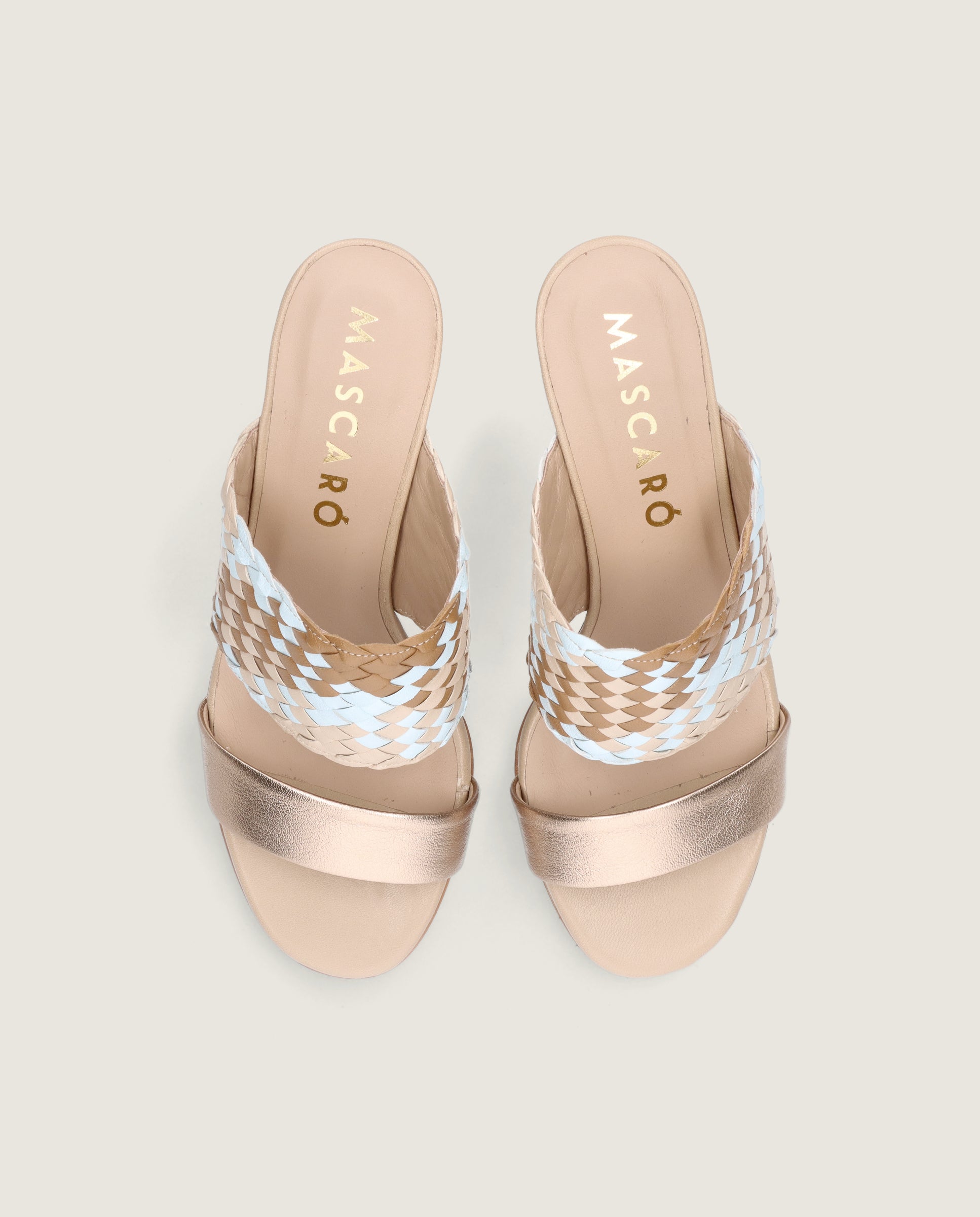 Sandalias Maria Marrones Piel