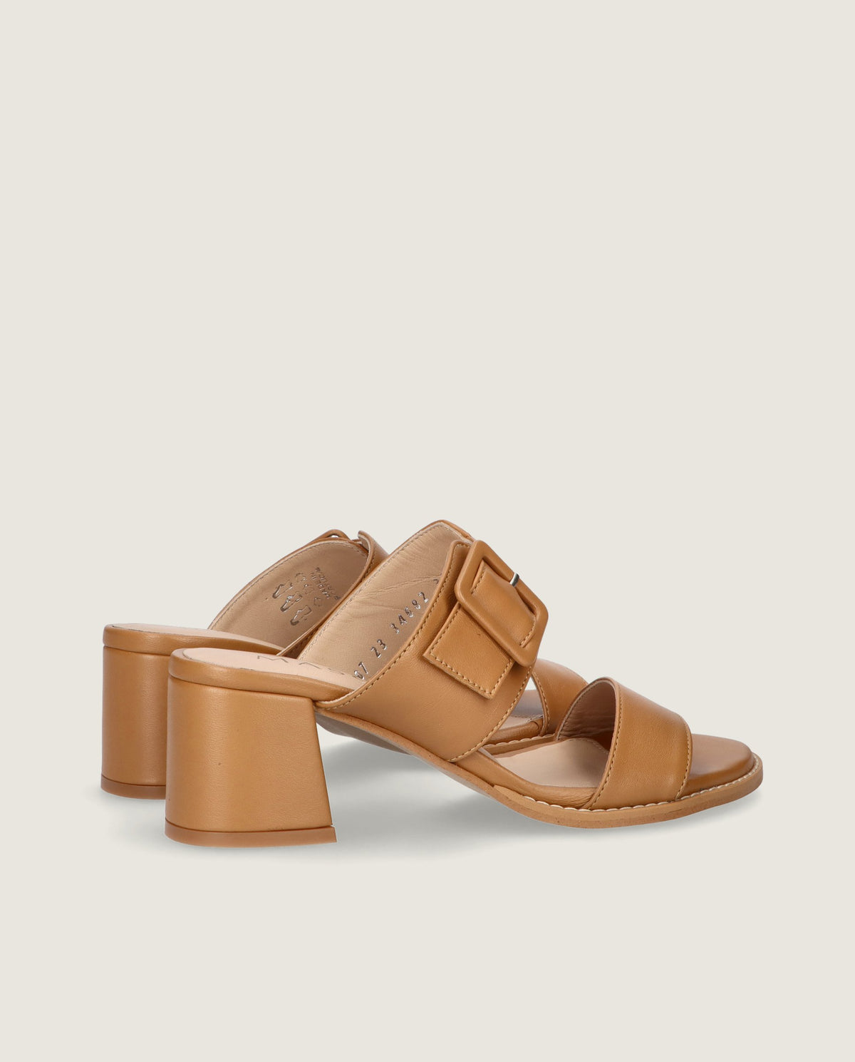 Sandalias Yolanda Marrones Piel