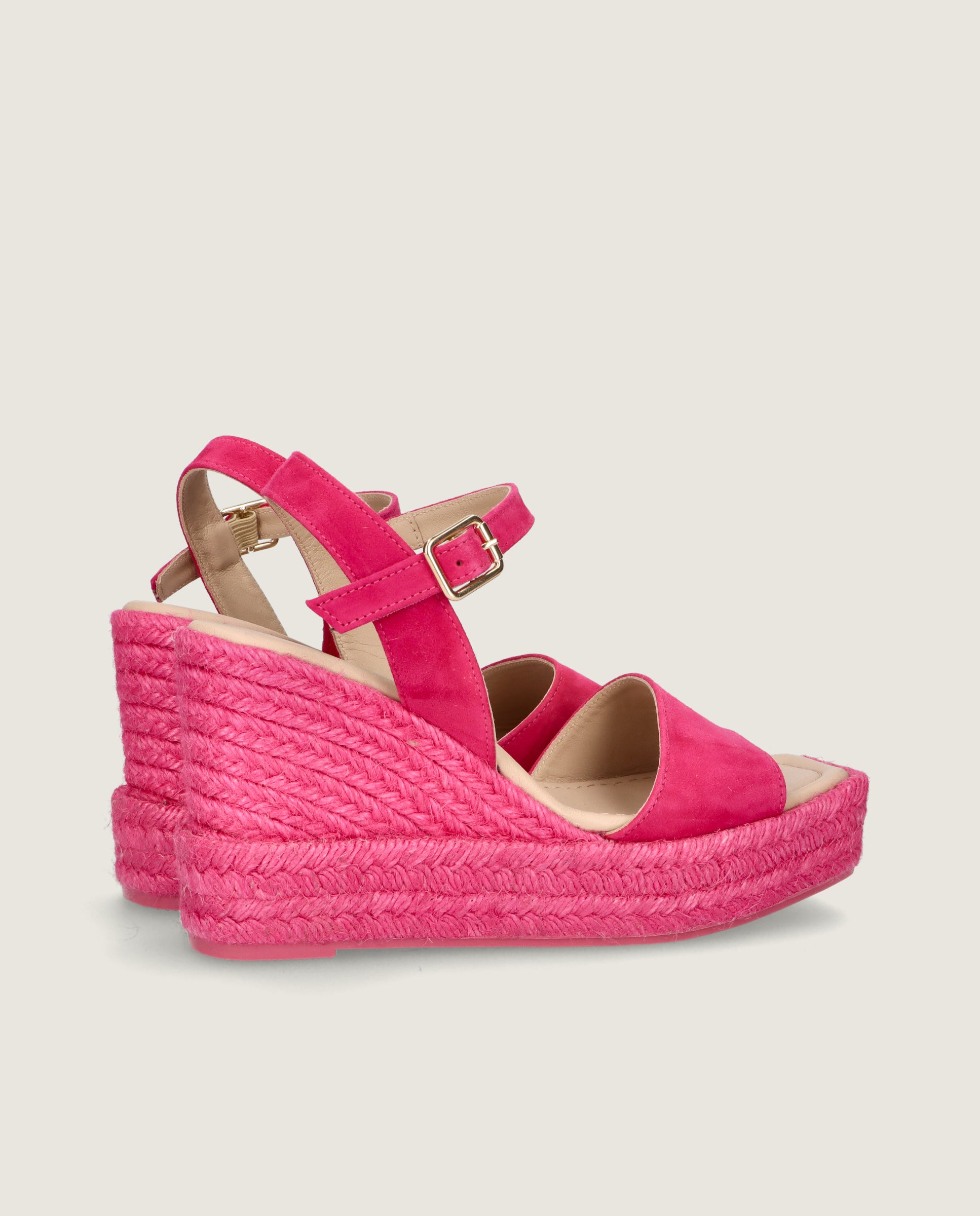 Alpargatas Esparto Gloria Rosas Ante