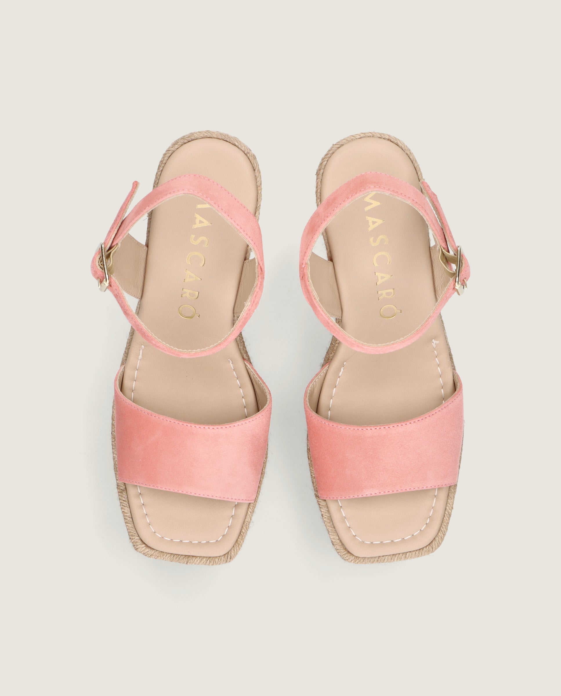 Alpargatas Esparto Gloria Rosas Ante