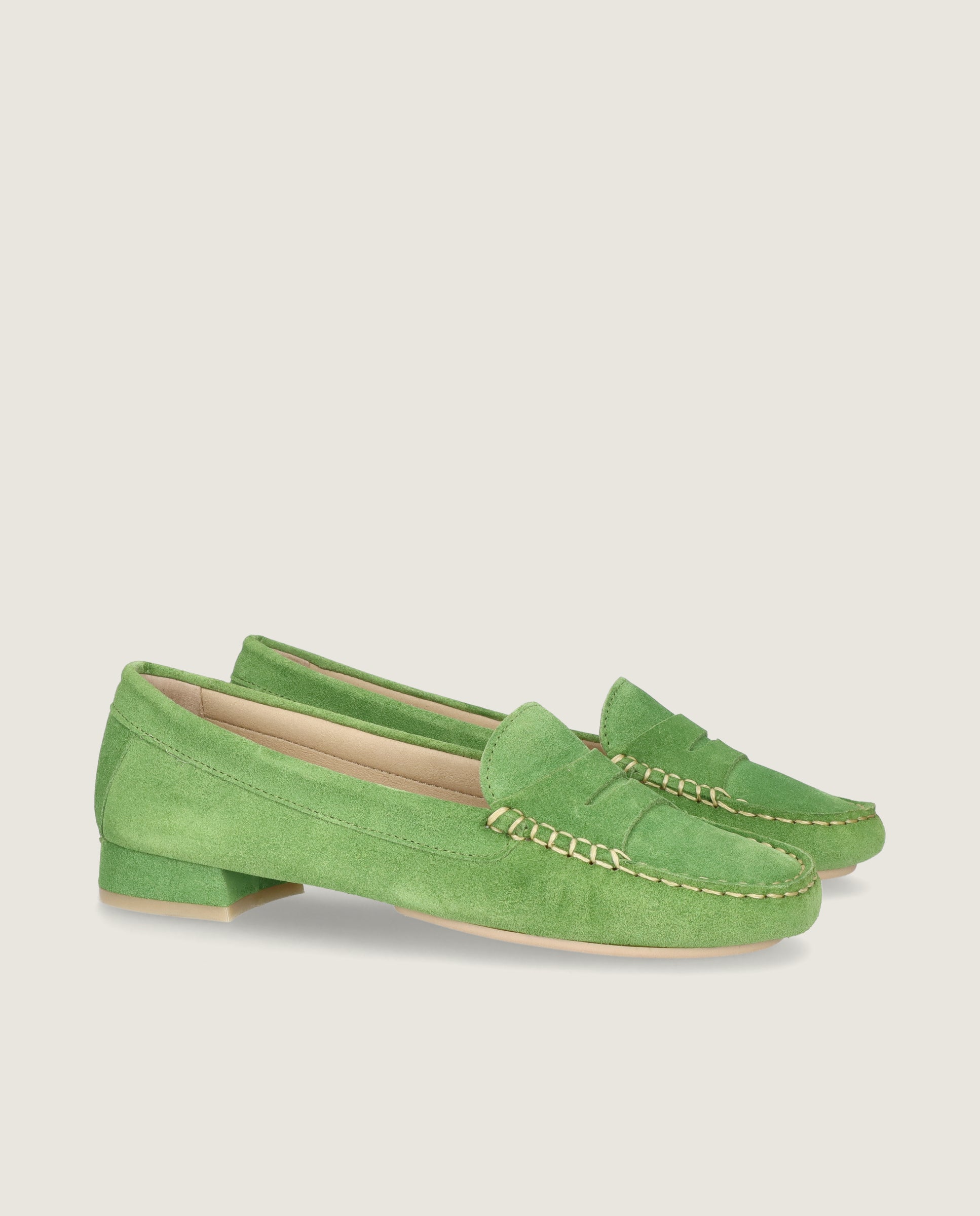 Imagen de Mocasines Henrietta Verdes Ante por Mascaro