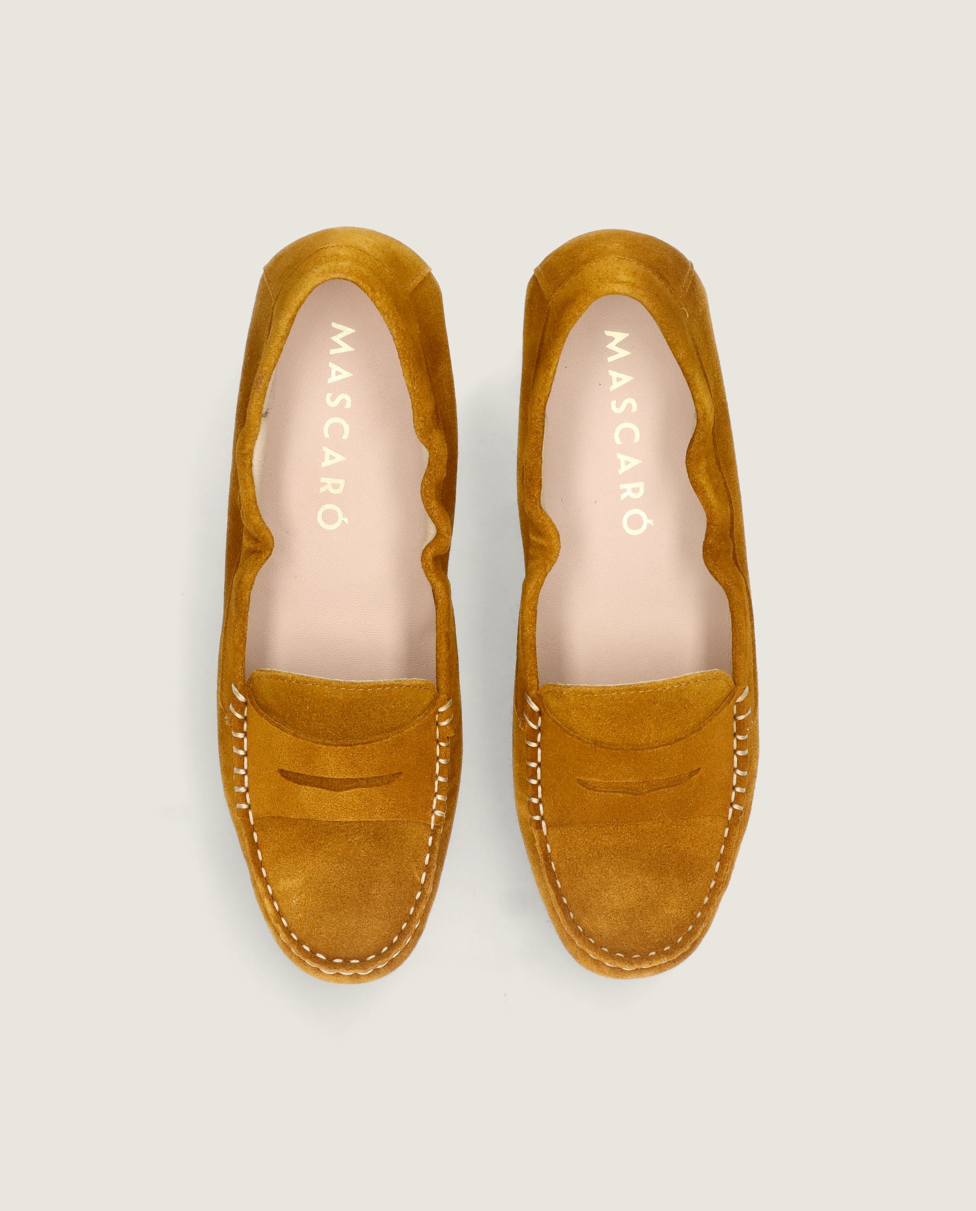 Mocasines Henrietta Amarillos Ante