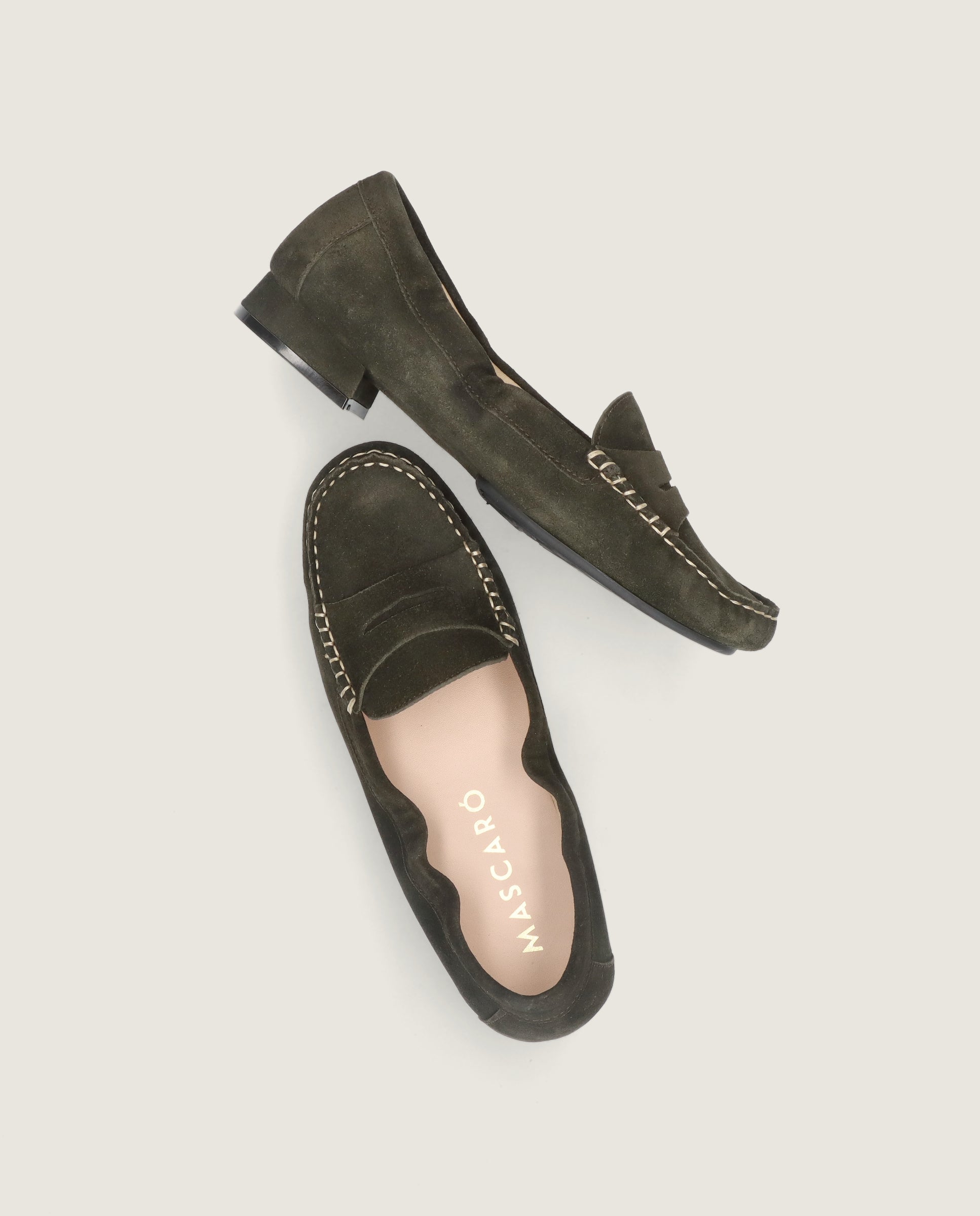 Mocasines Henrietta Verdes Ante