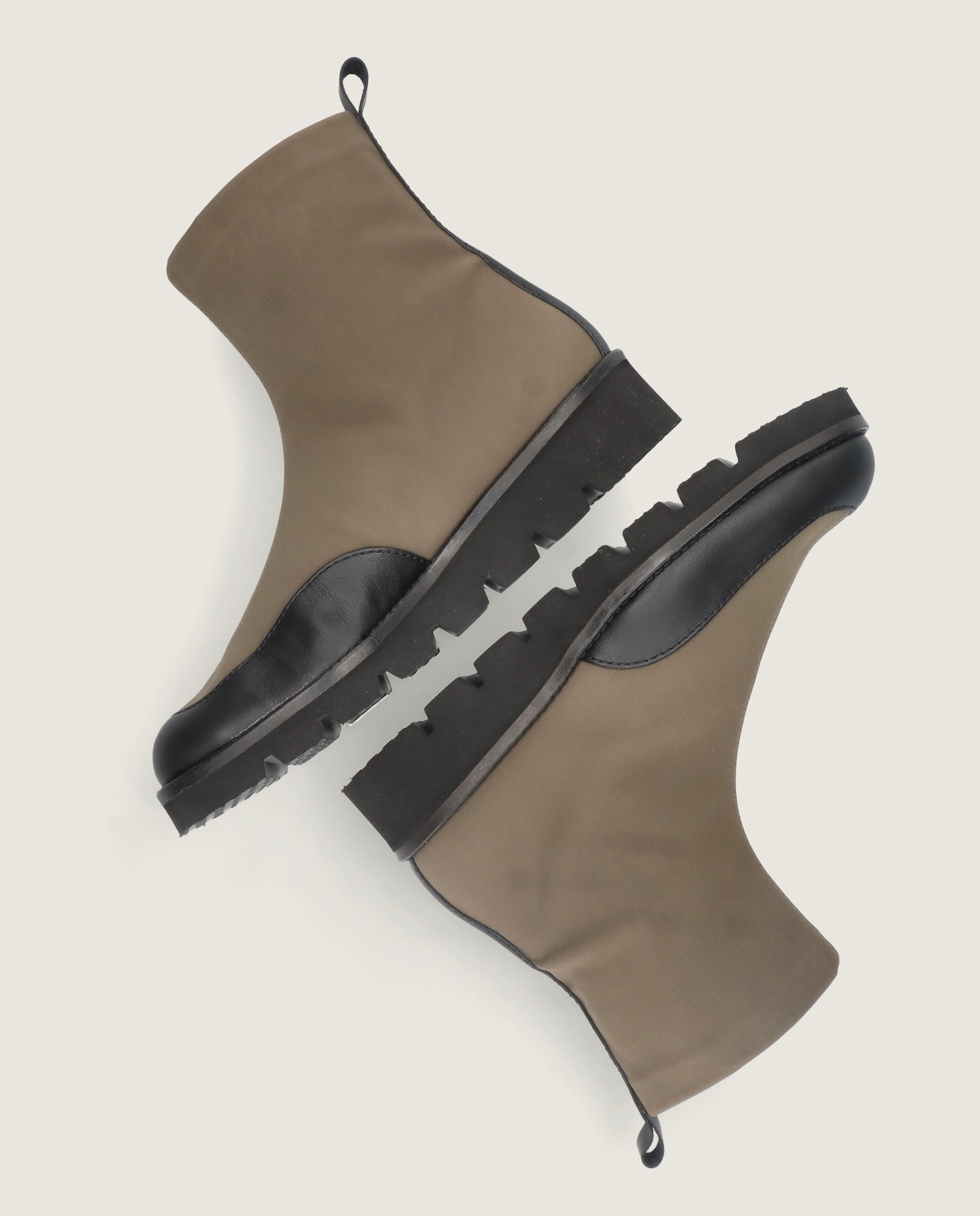 Botines Bette Verdes Tejidos