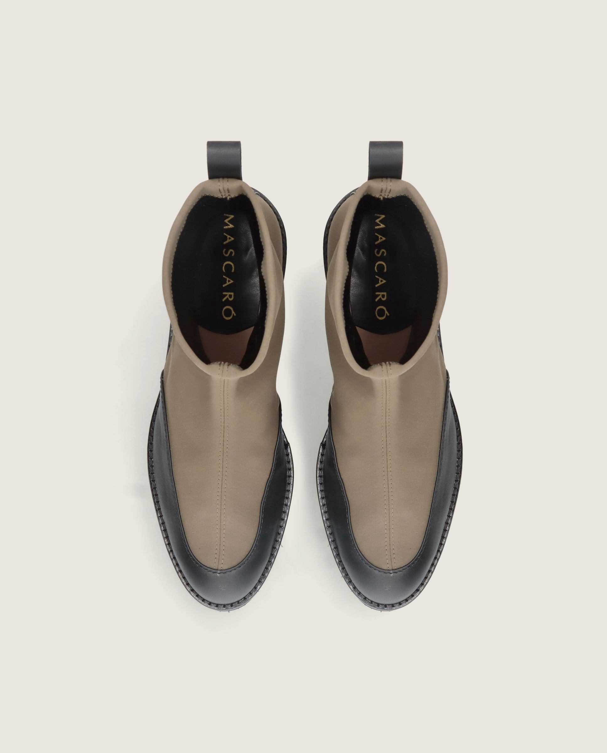 Vista alternativa de Botines Bette Verdes Tejidos por Mascaro