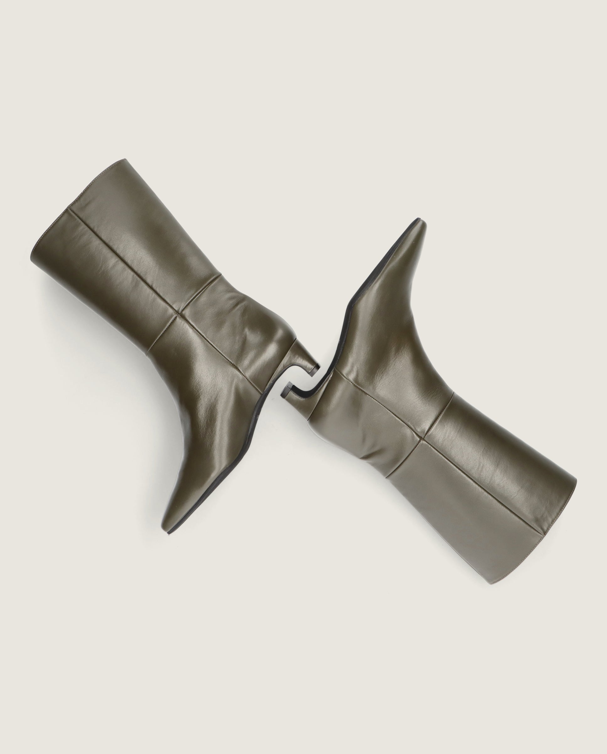 Botas Greta Verdes Piel