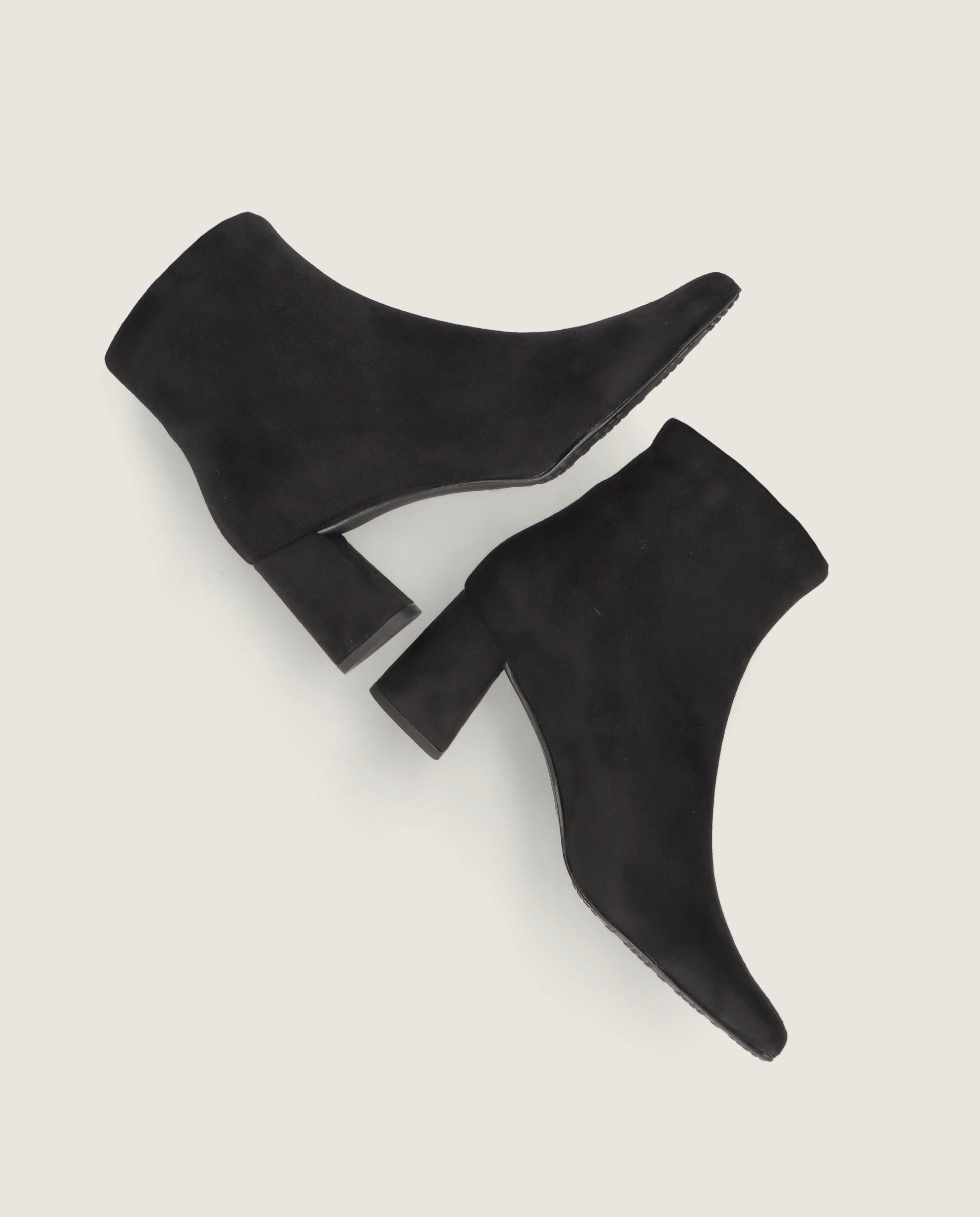 Botines Phoebe Negros Tejidos