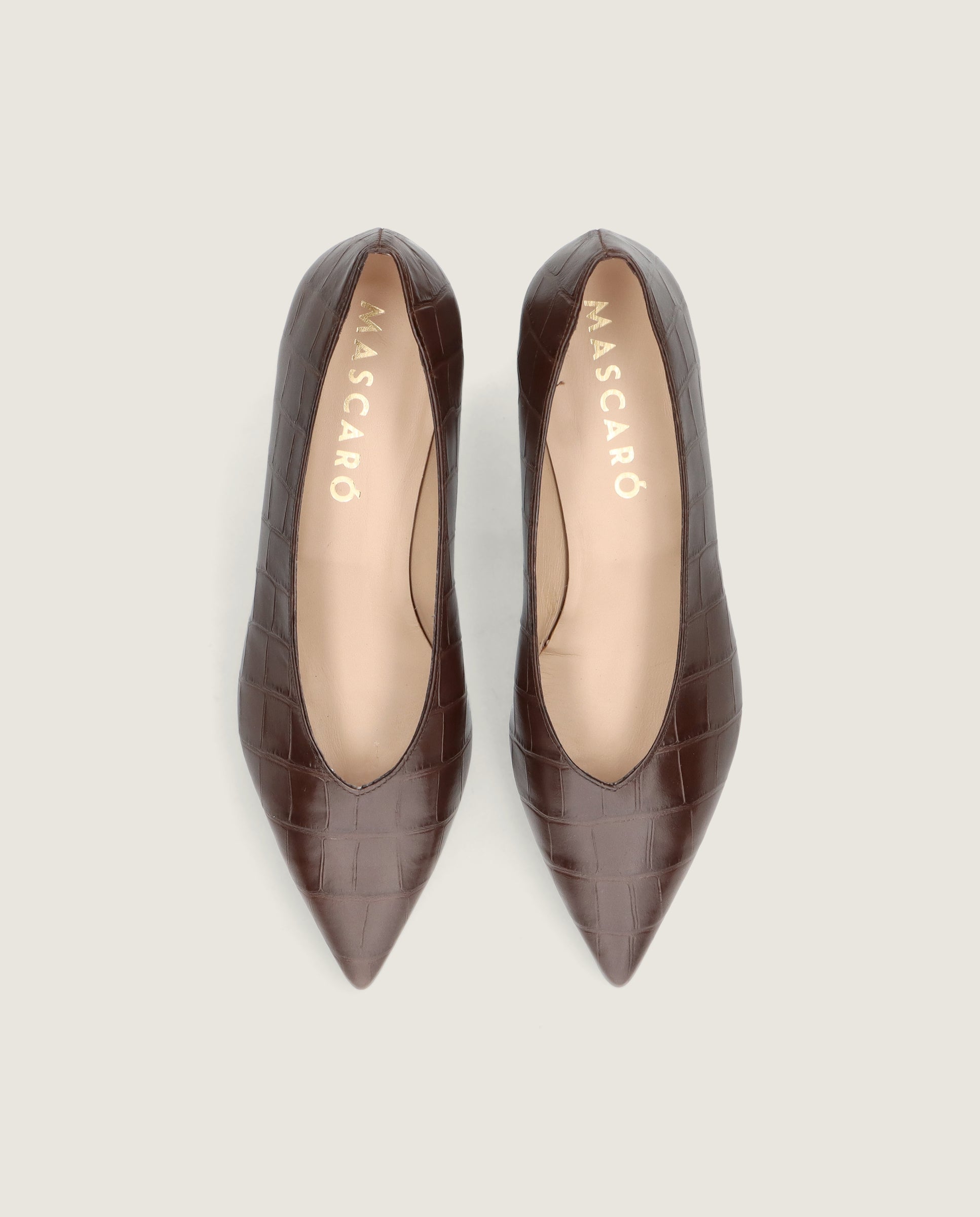 Vista alternativa de Salon Holly Marrones Pieles estampadas por Mascaro