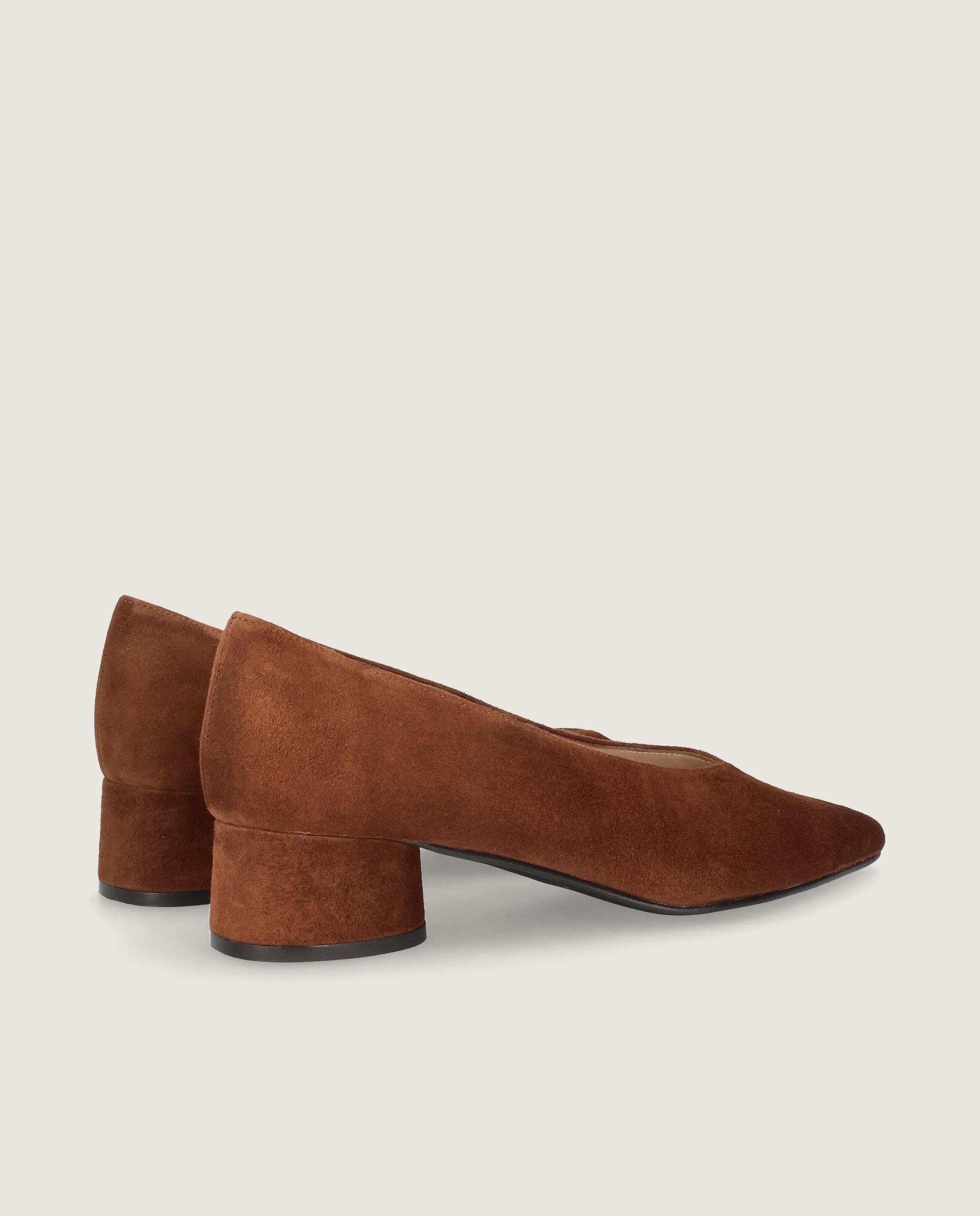 Holly Brown Suede Pumps