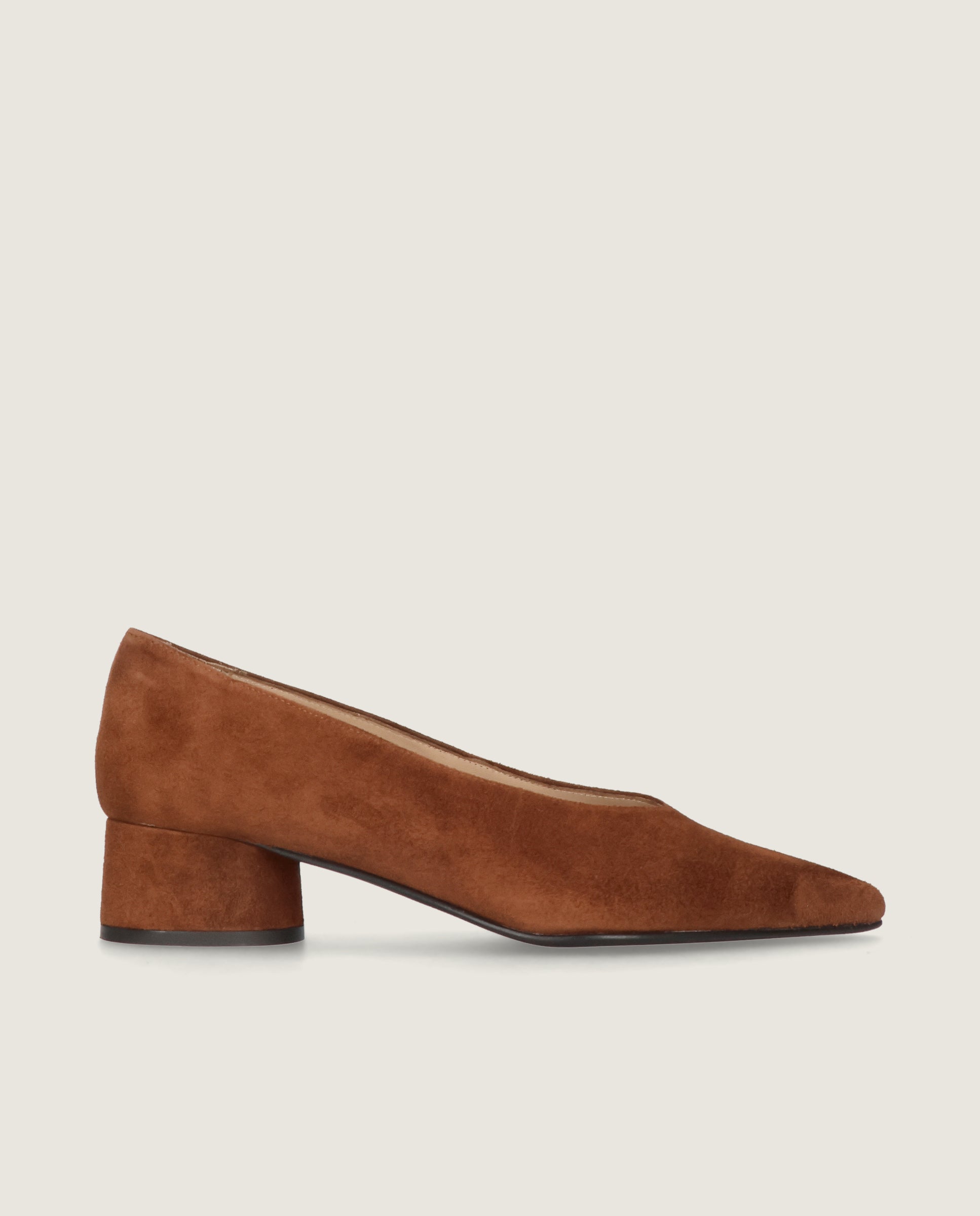 Holly Brown Suede Pumps