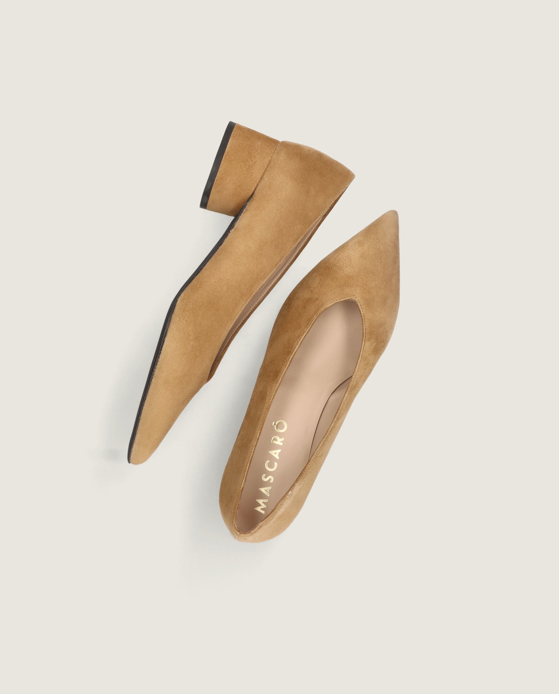 Holly Brown Suede Pumps