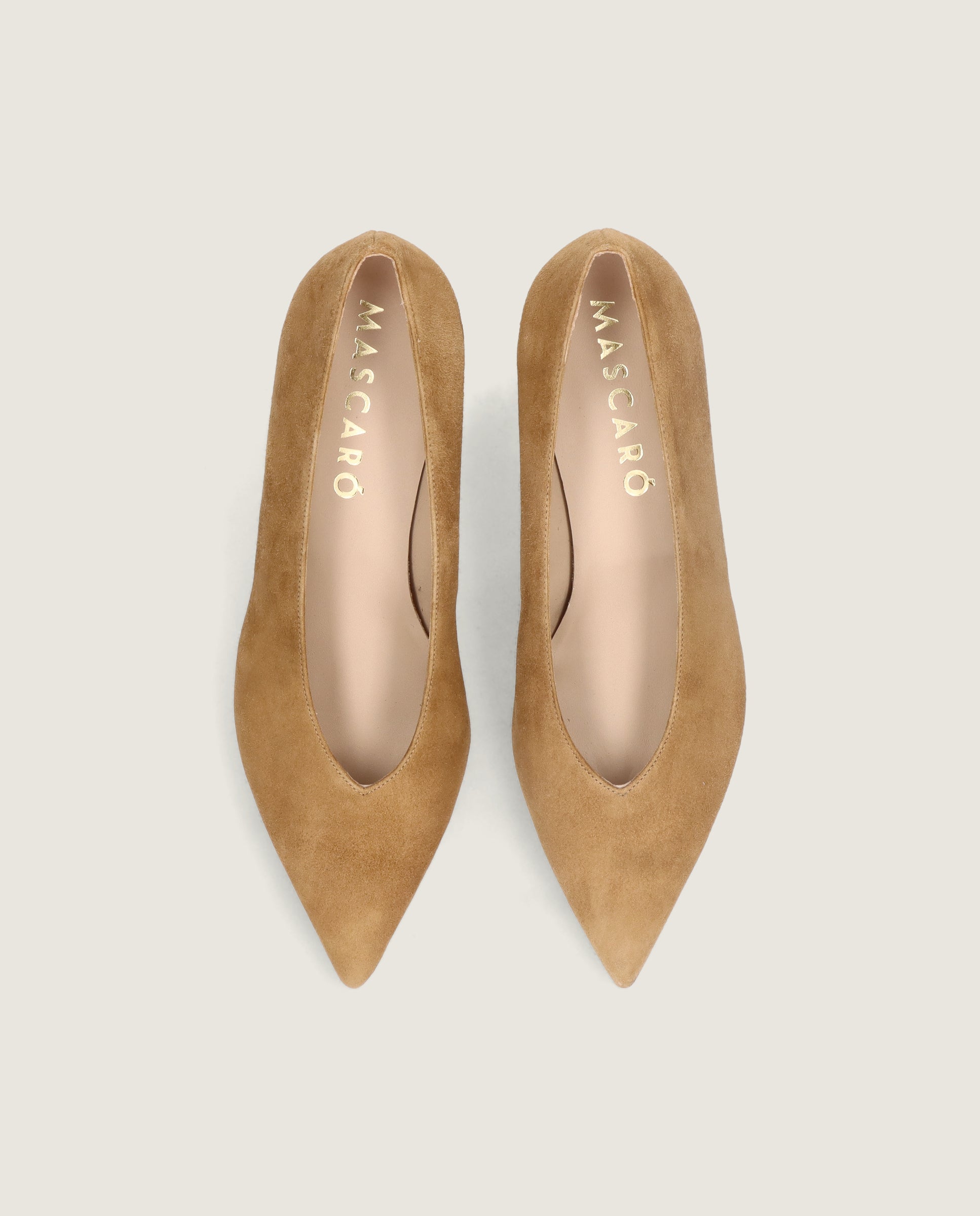 Alternative view of Holly Brown Suede Pumps by Mascaro
