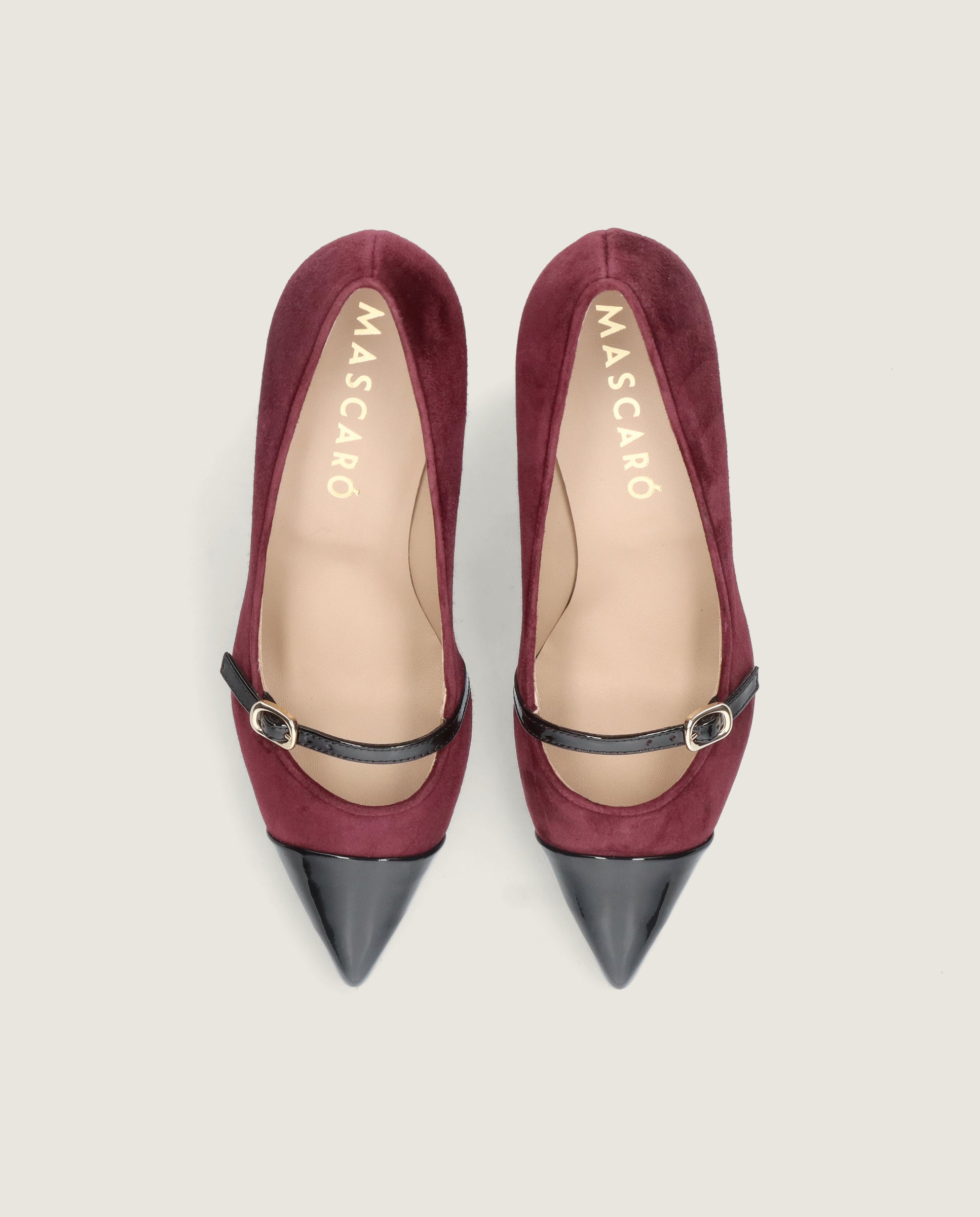 Alternative view of Renata Red Leather Pumps by Mascaro