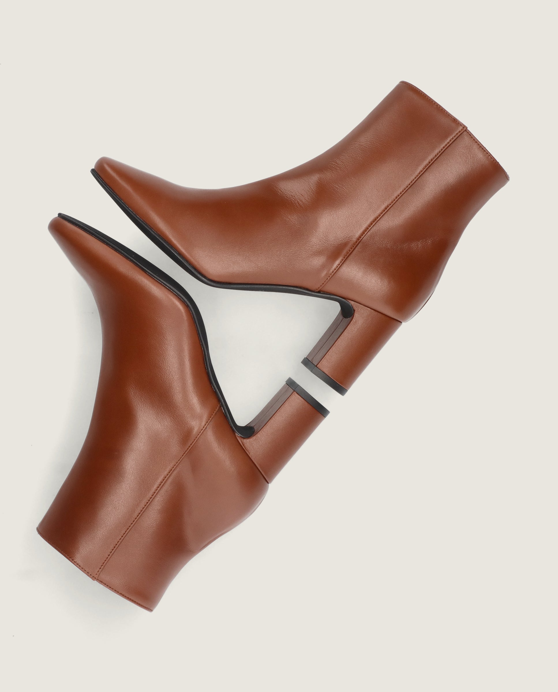 Botines Freja Marrones Piel