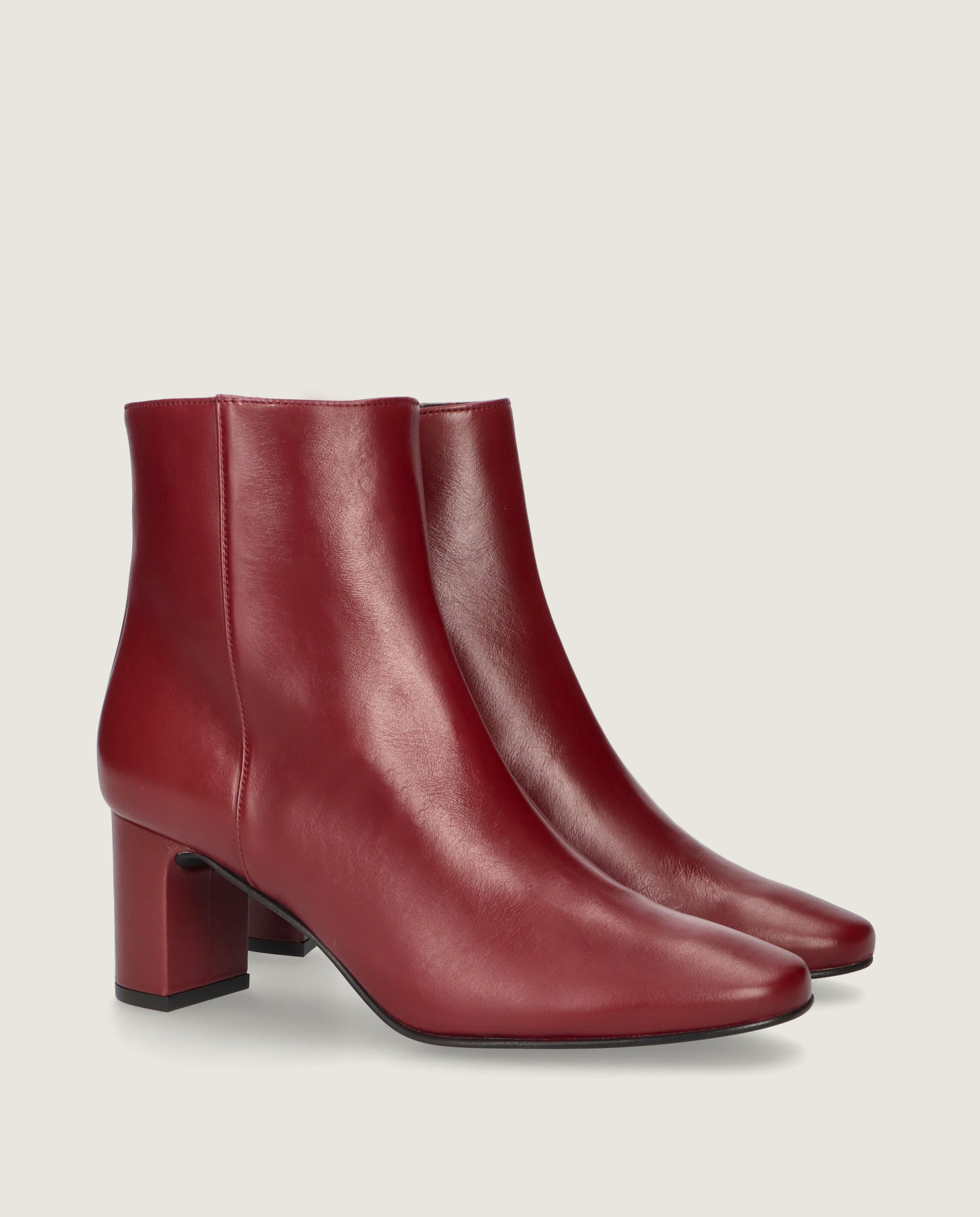 Botines Freja Naranjas Piel