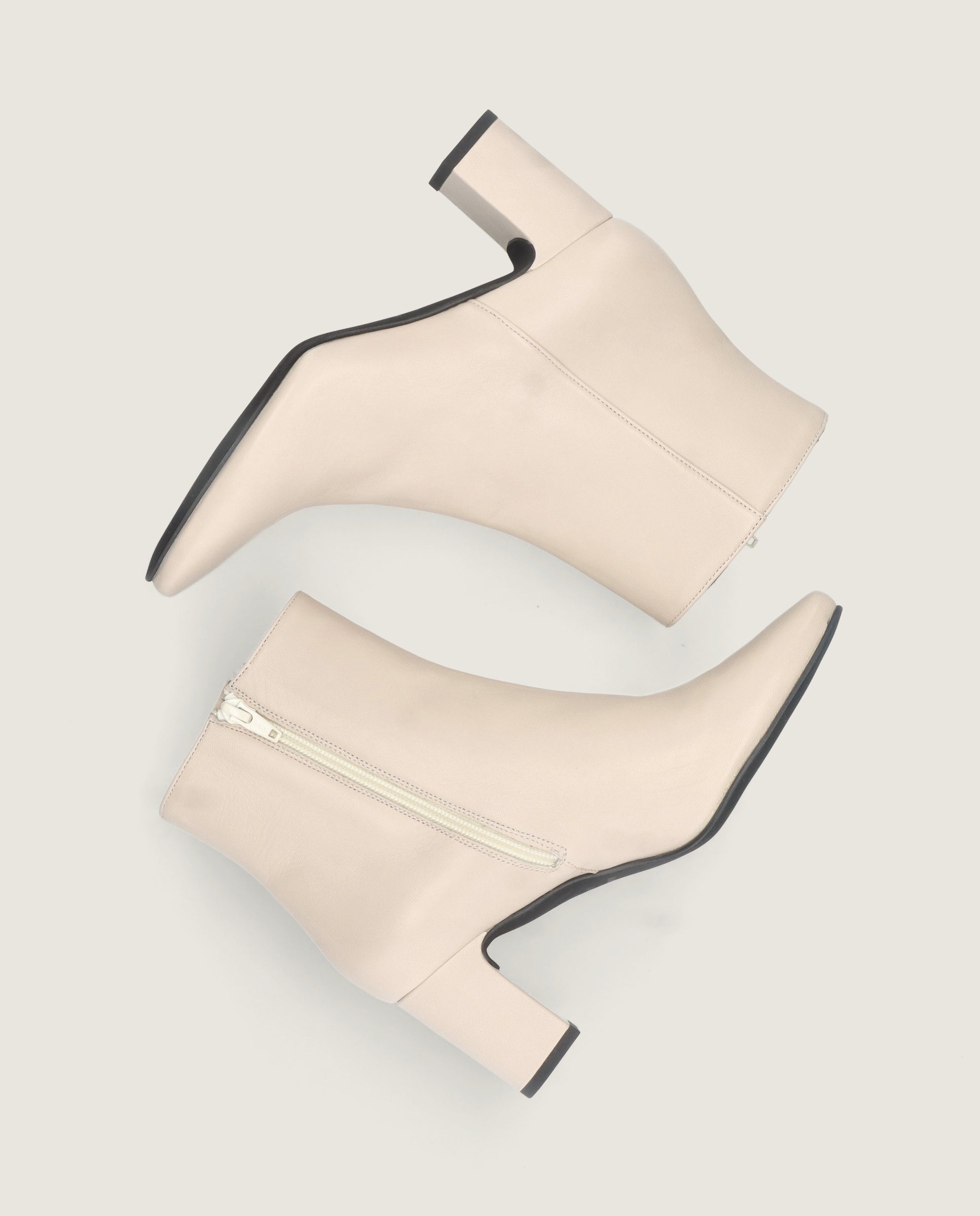 Botines Freja Blancos Piel