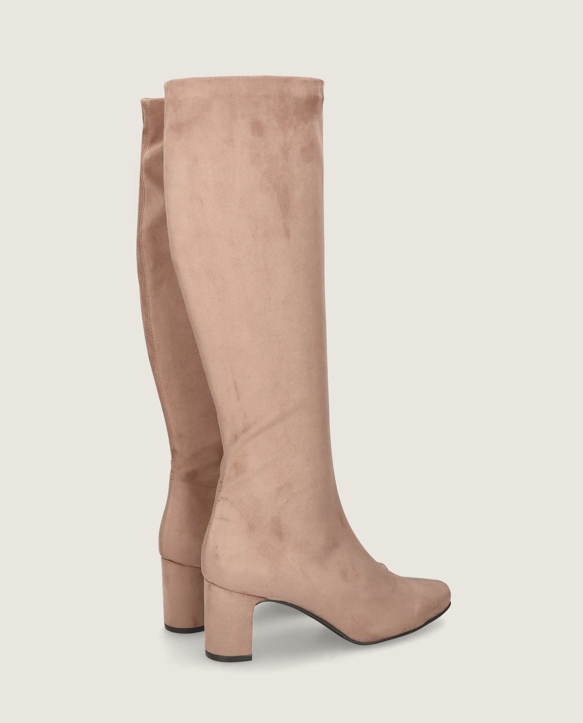 Freja Beige Woven Boots