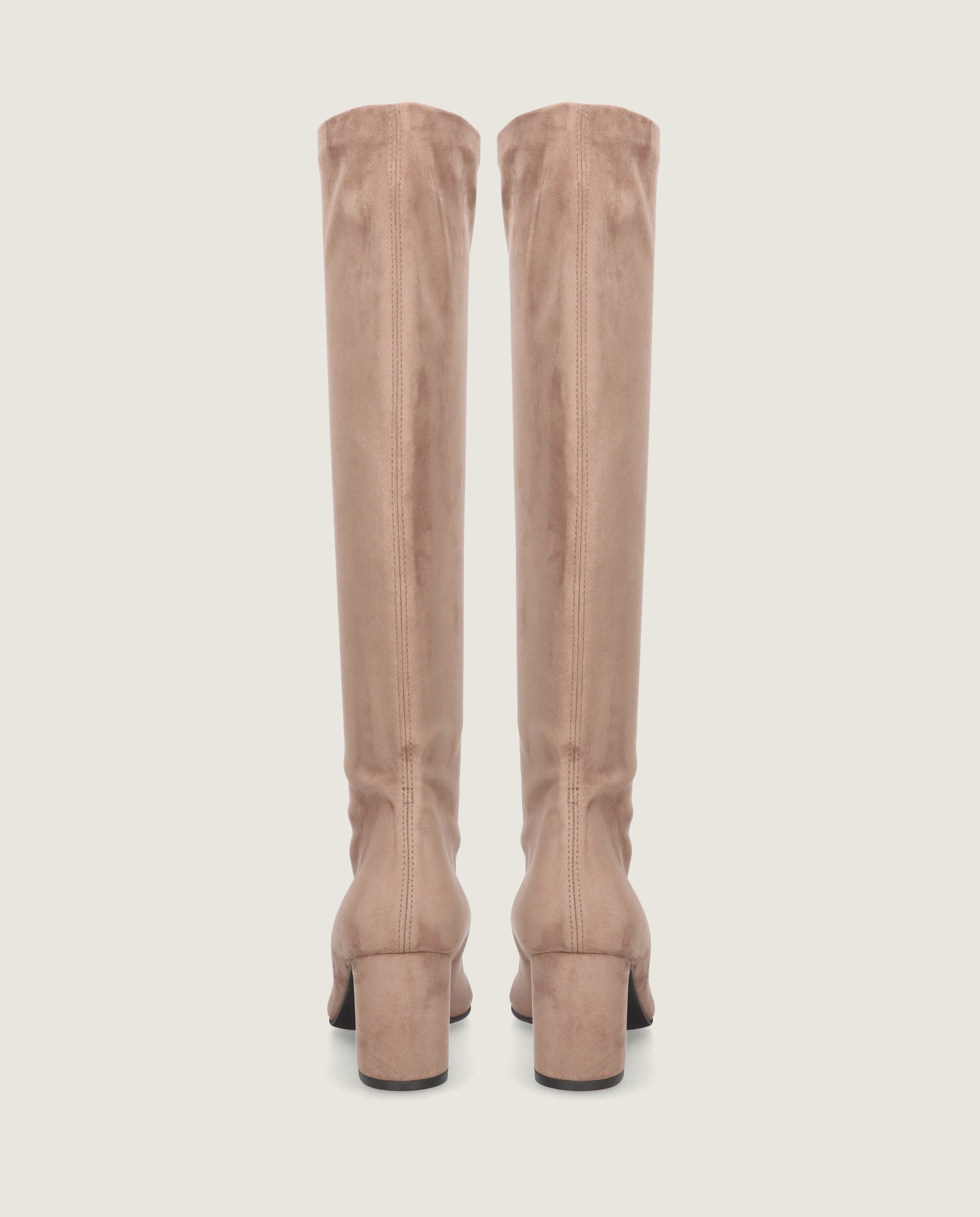 Botas Freja Beiges Tejidos