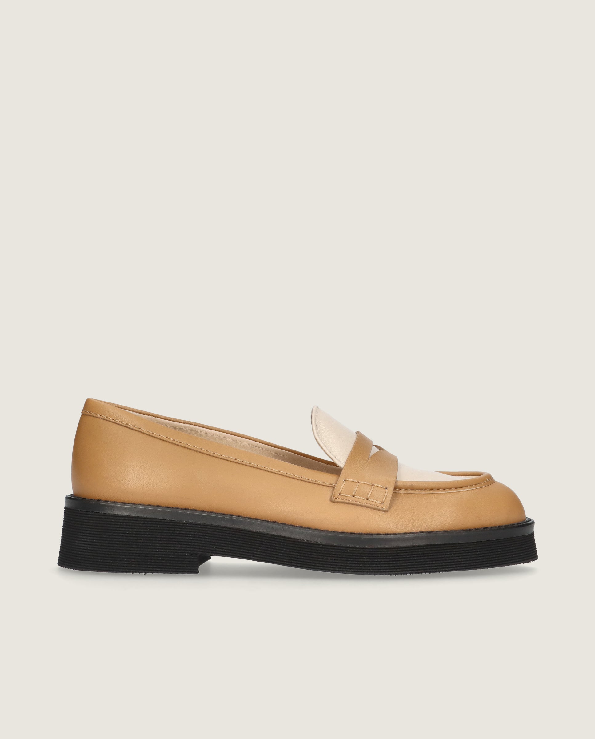 Loafers Terry Marrones Piel