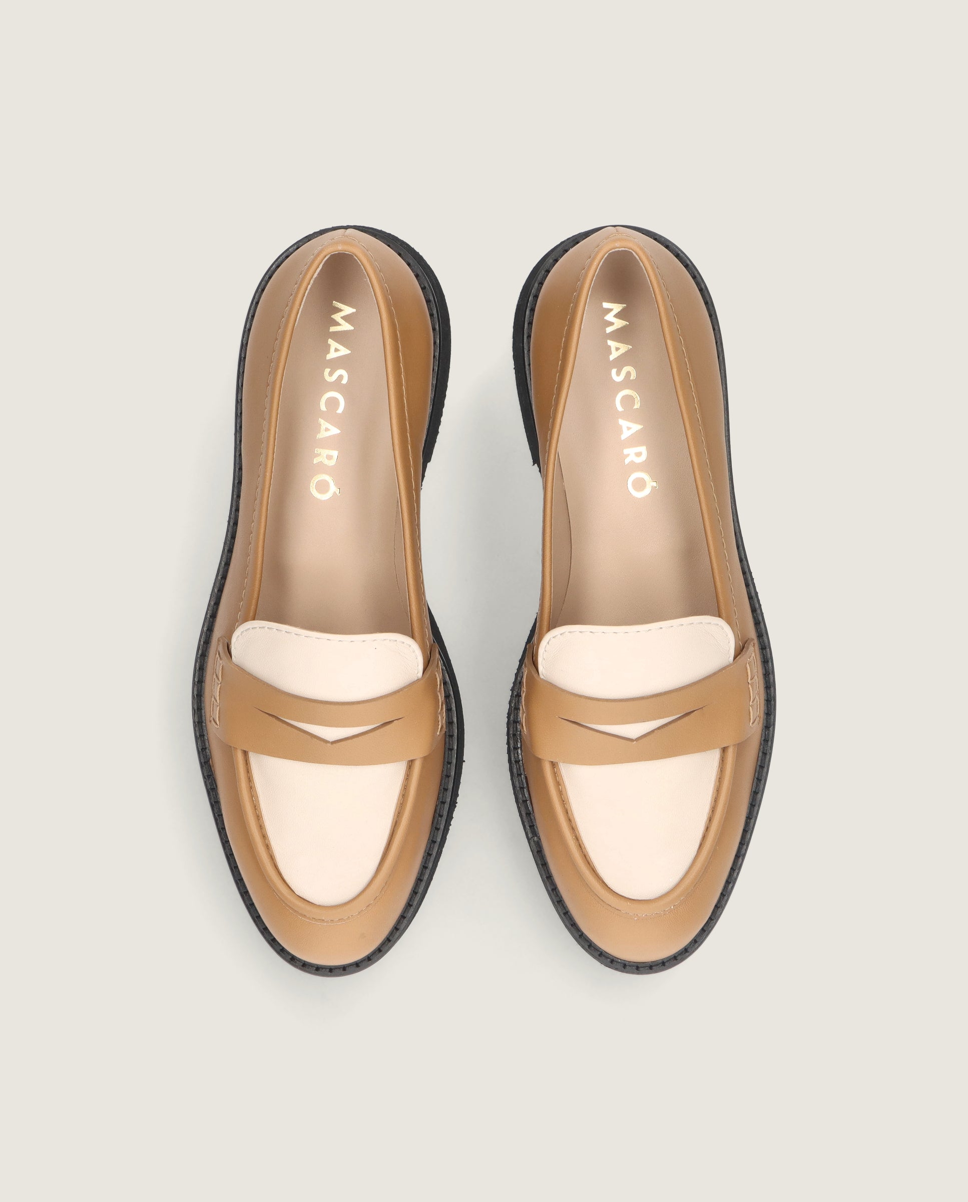 Loafers Terry Marrones Piel