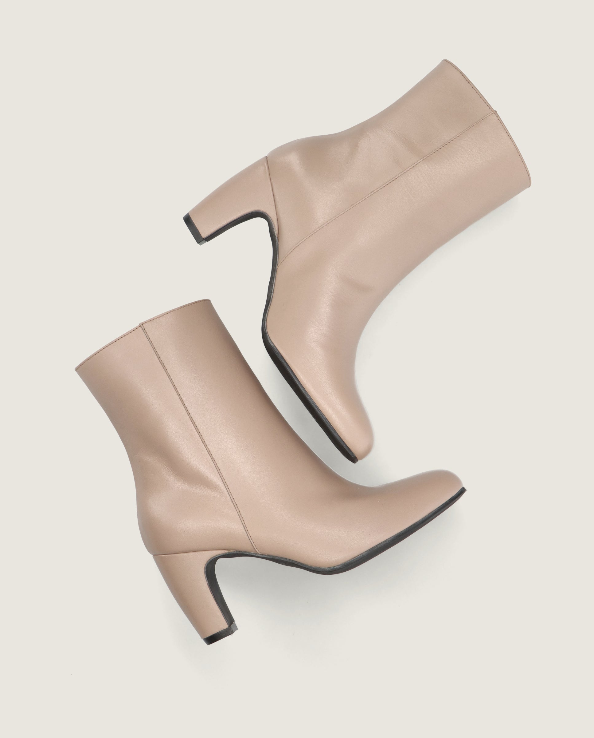 Botines Emily Beiges Piel