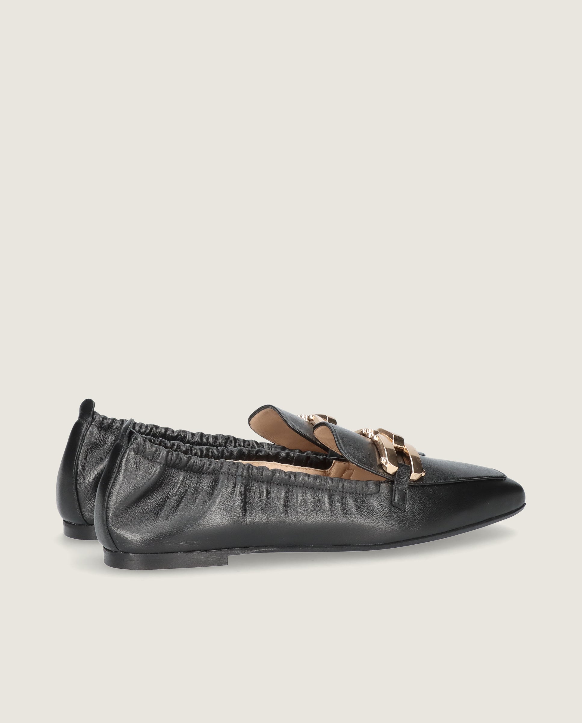 Loafers Camille Negros Piel