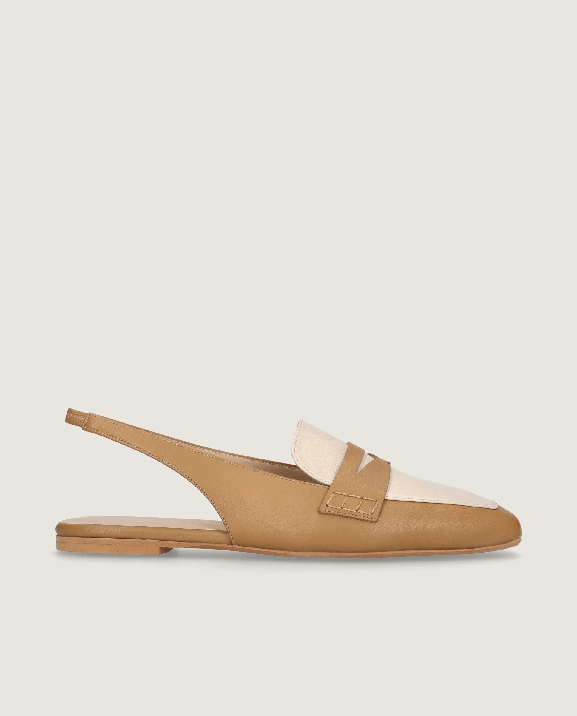 Loafers Camille Marrones Piel